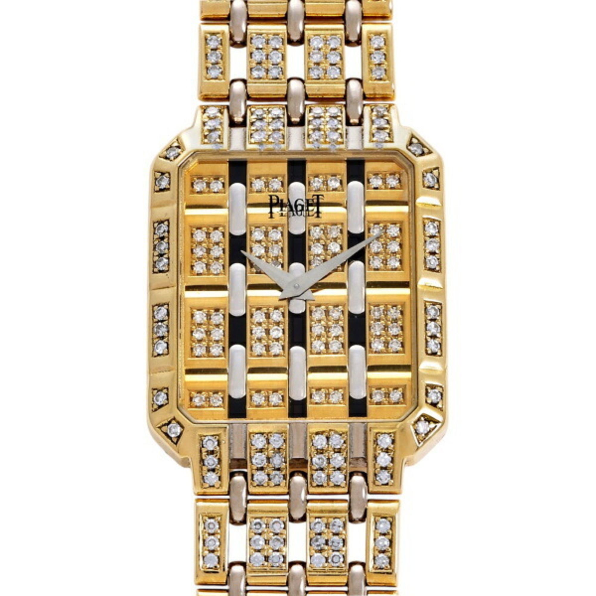 Piaget 7141K515 Gold Dial Watch for Men __