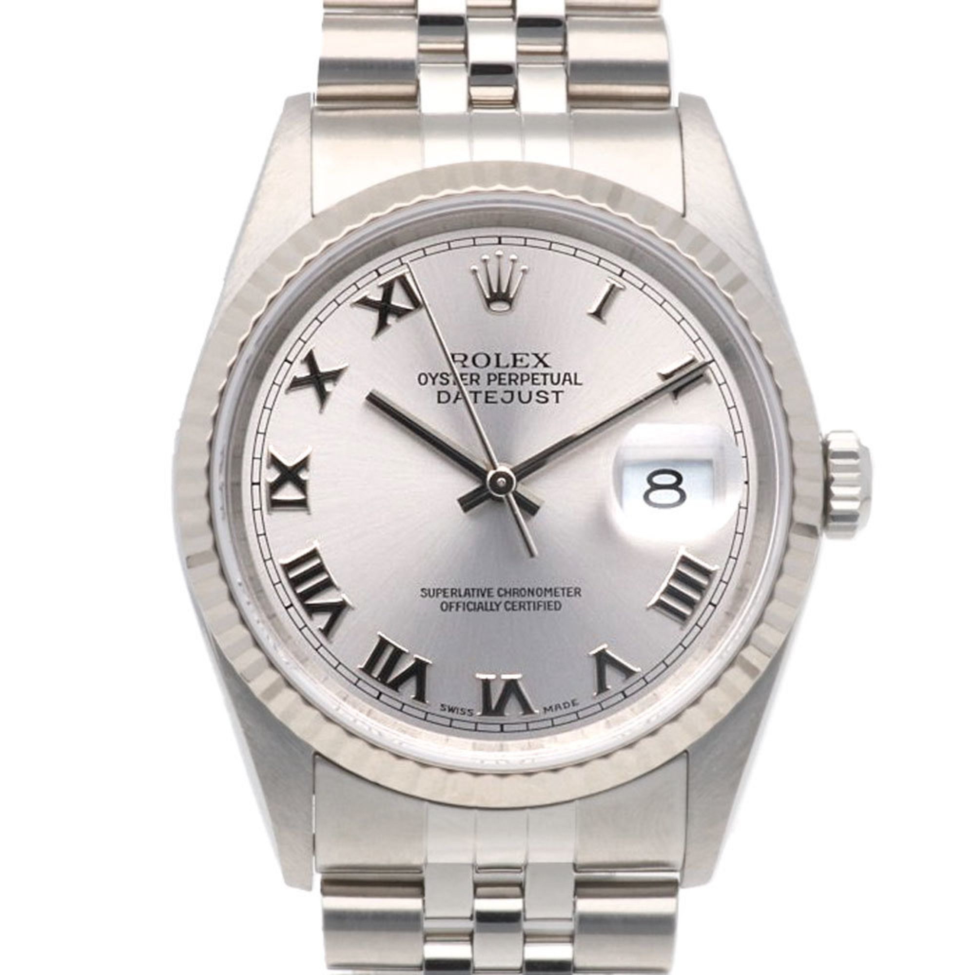 Rolex Datejust Oyster Perpetual Watch Stainless Steel 16234 Automatic Men's ROLEX P Number 2000 Mode