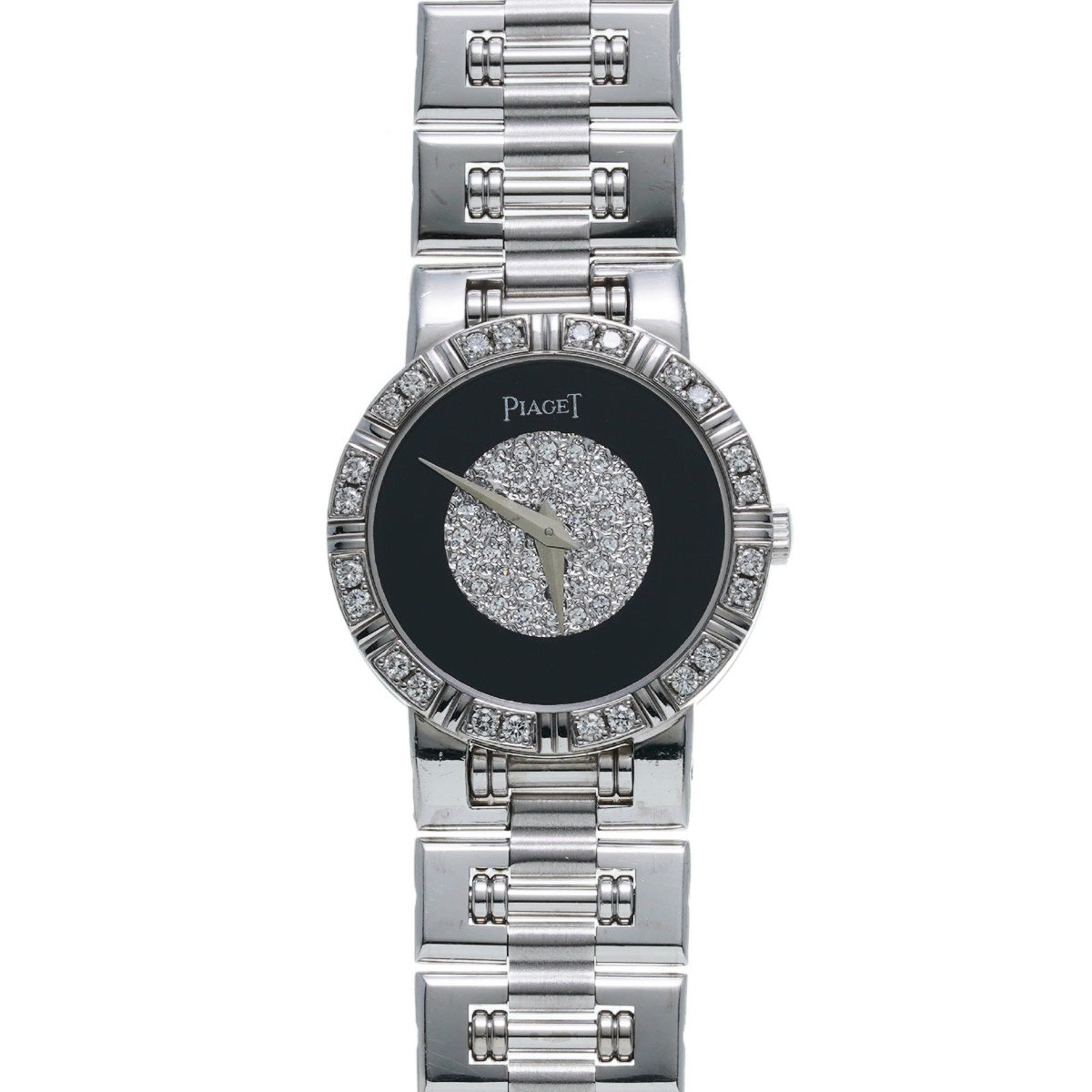 Piaget Dancer Bezel/Dial Diamond 80564K81 Black/Diamond Ladies Watch Quartz