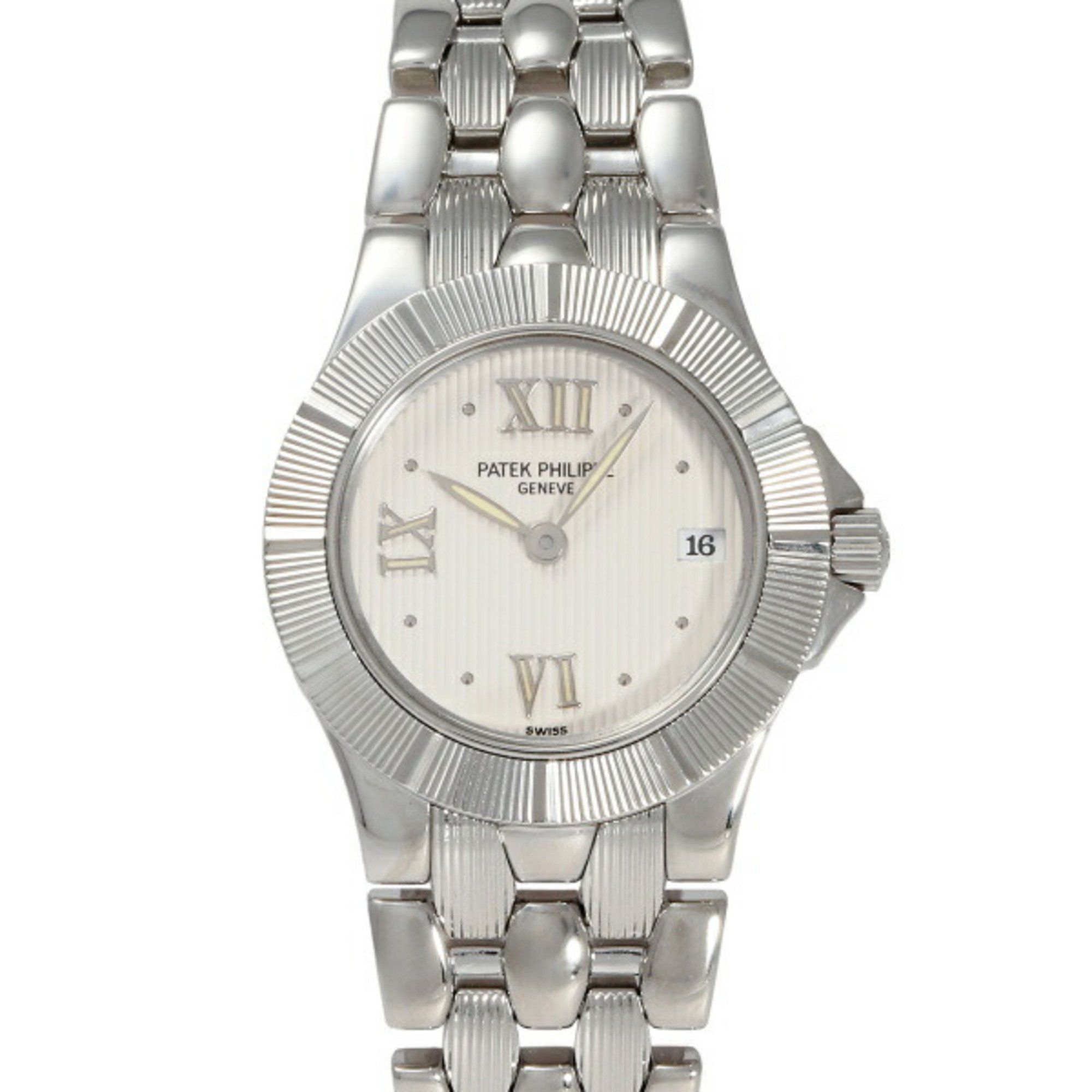 Patek Philippe Neptune 4880 001 Silver Dial Watch for Women __