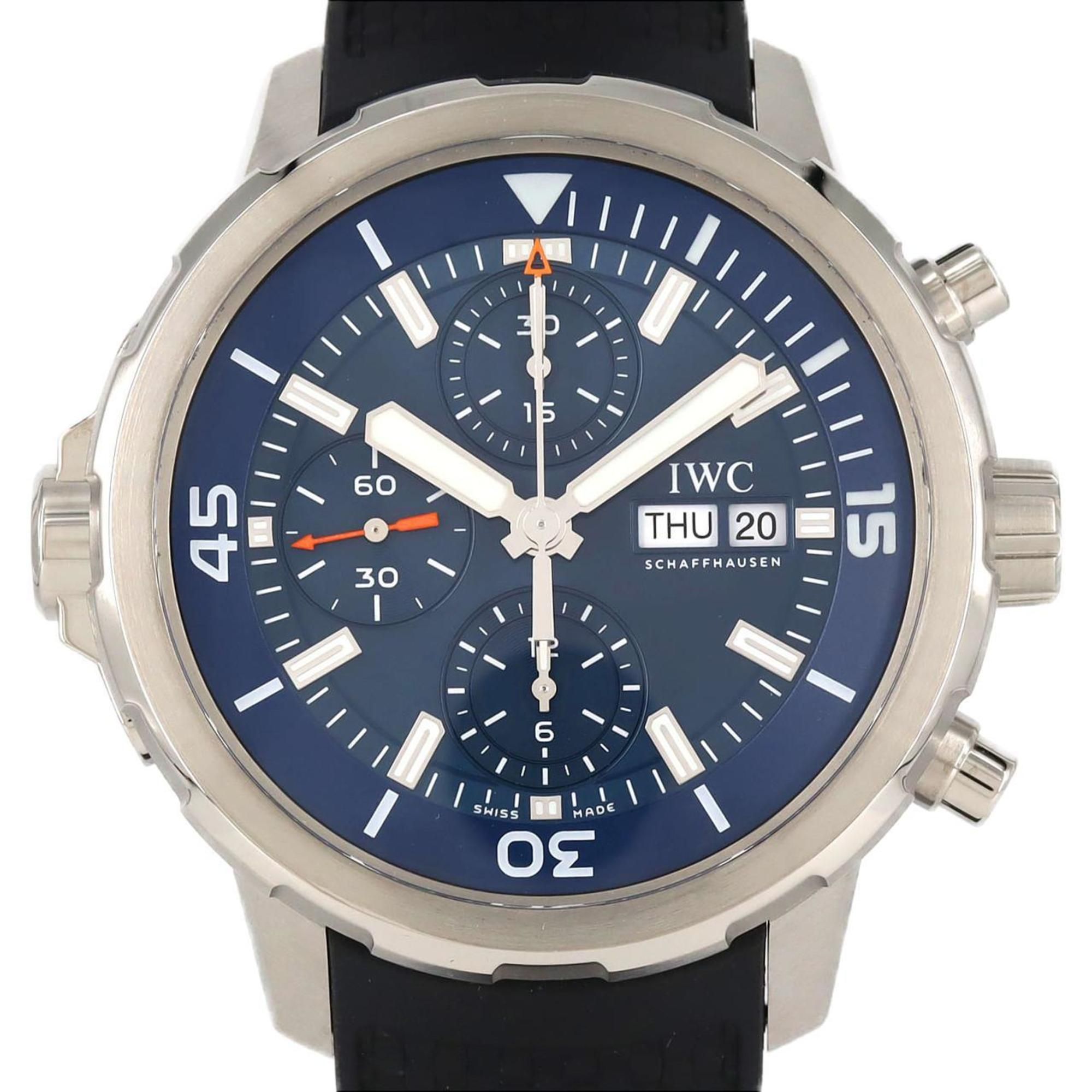 IWC Aquatimer Chrono Expedition Jacques-Yves Cousteau IW376805 SS Wristwatch Automatic