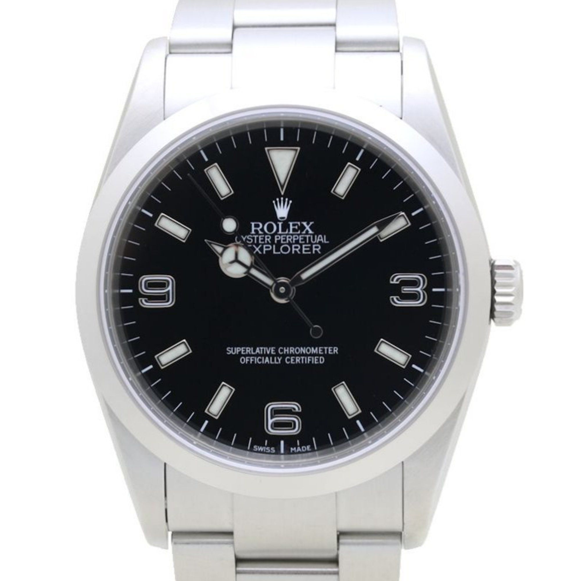ROLEX Rolex Explorer 1 114270 Stainless Steel F Series Men's Watch 39780