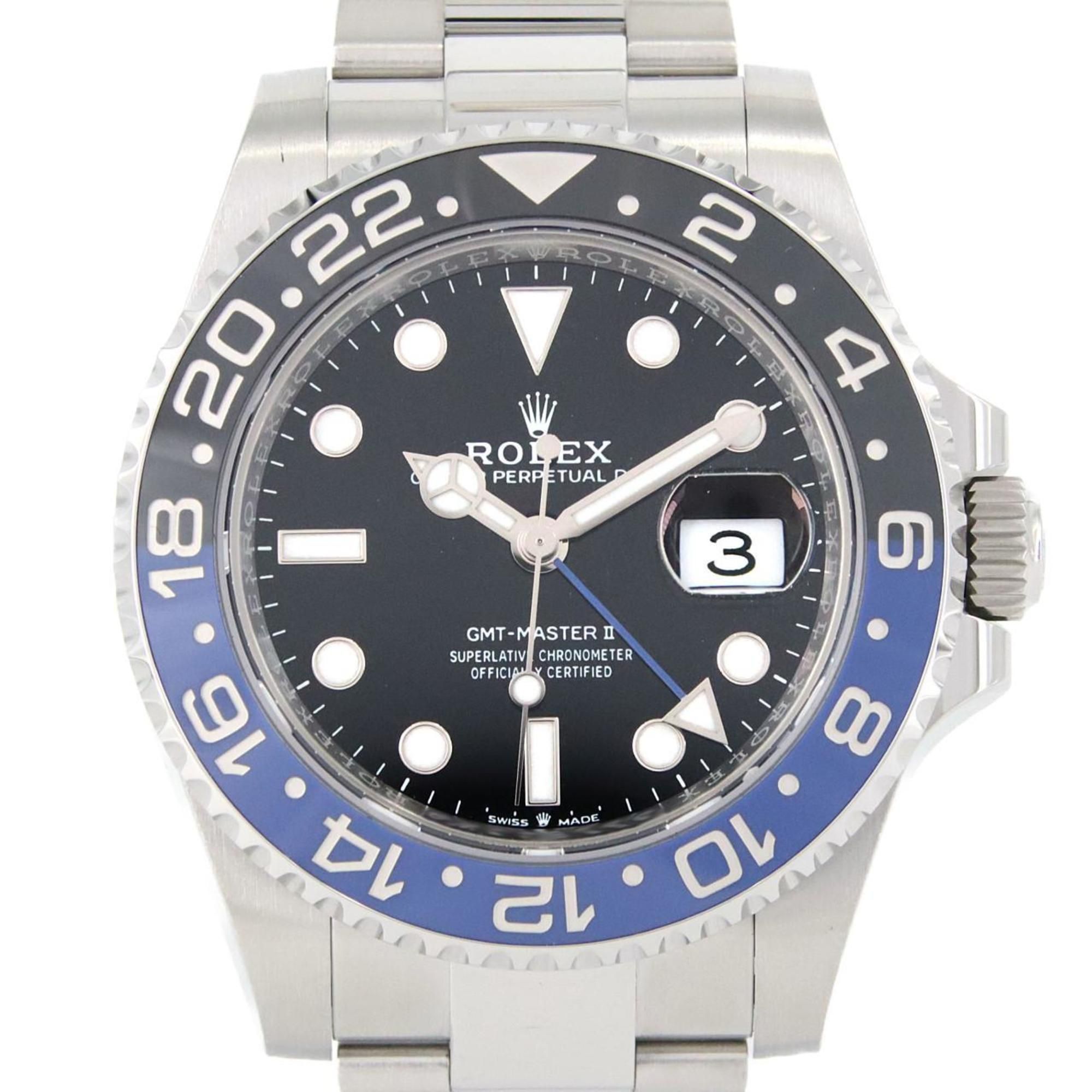 Rolex GMT Master 126710BLNR?3 SS Wristwatch Automatic Random Number
