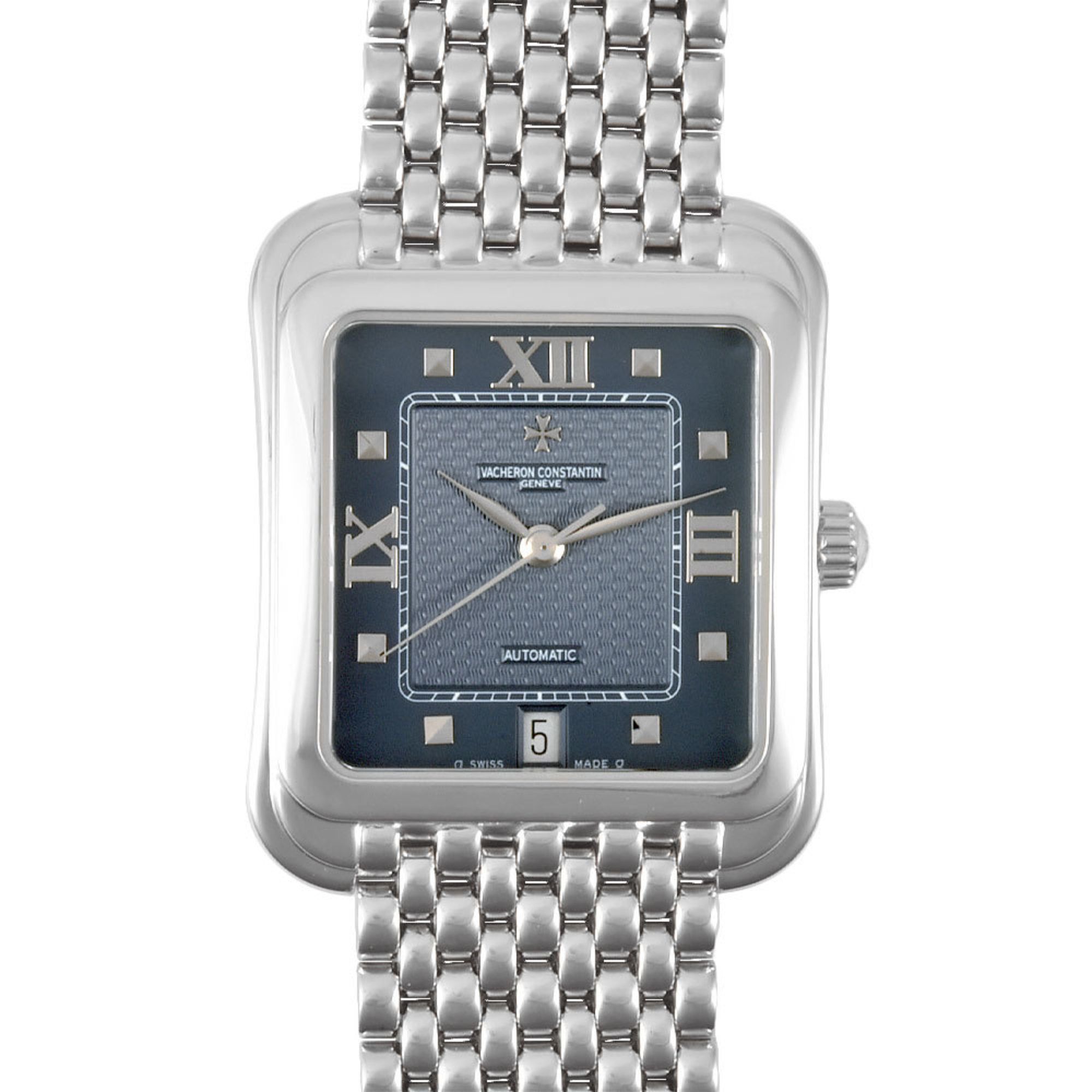 Vacheron Constantin VACHERON CONSTANTIN 42100 Historique Toledo Watch Automatic Blue Dial Solid Gold