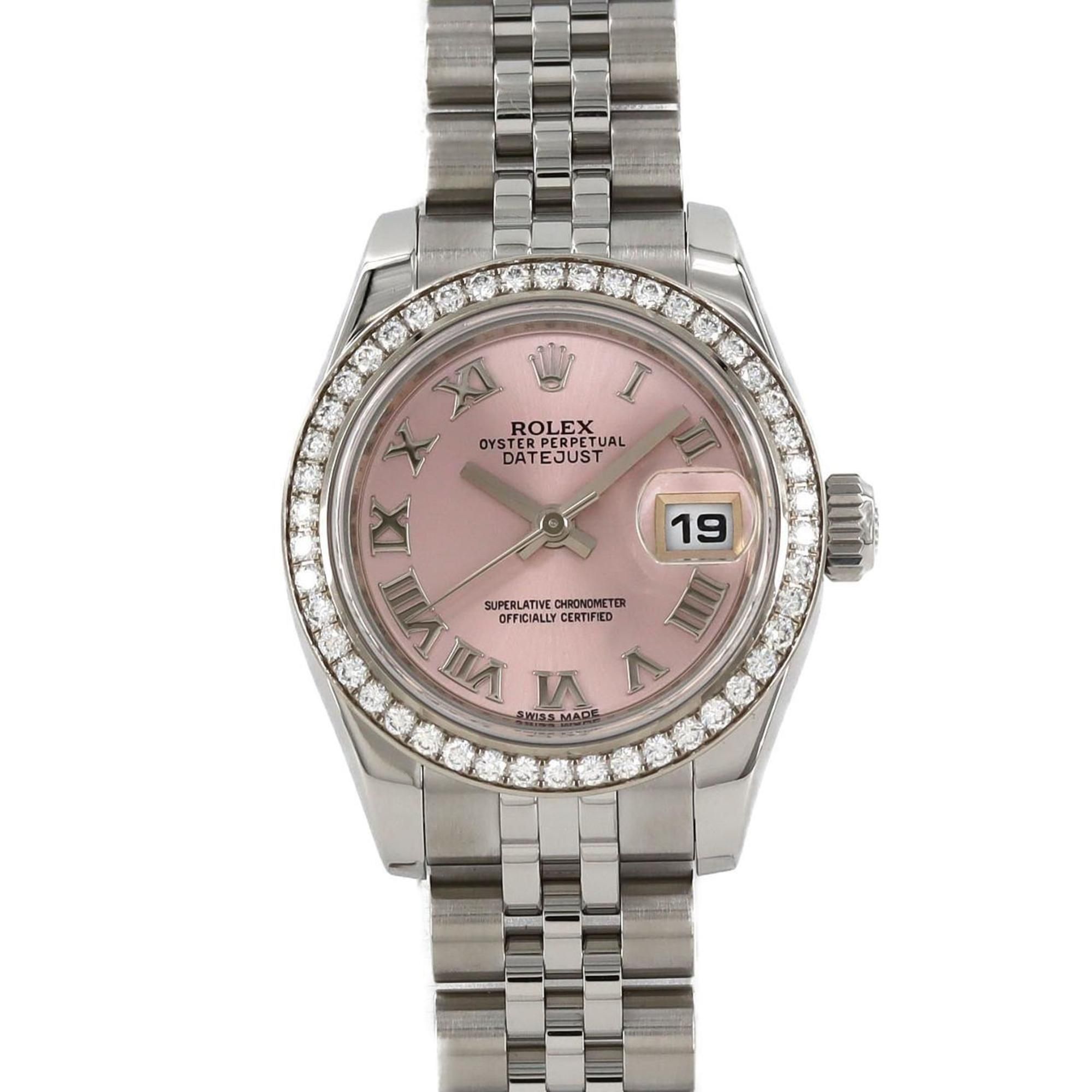Rolex Datejust 179384 SSxWG Watch Automatic Random Number