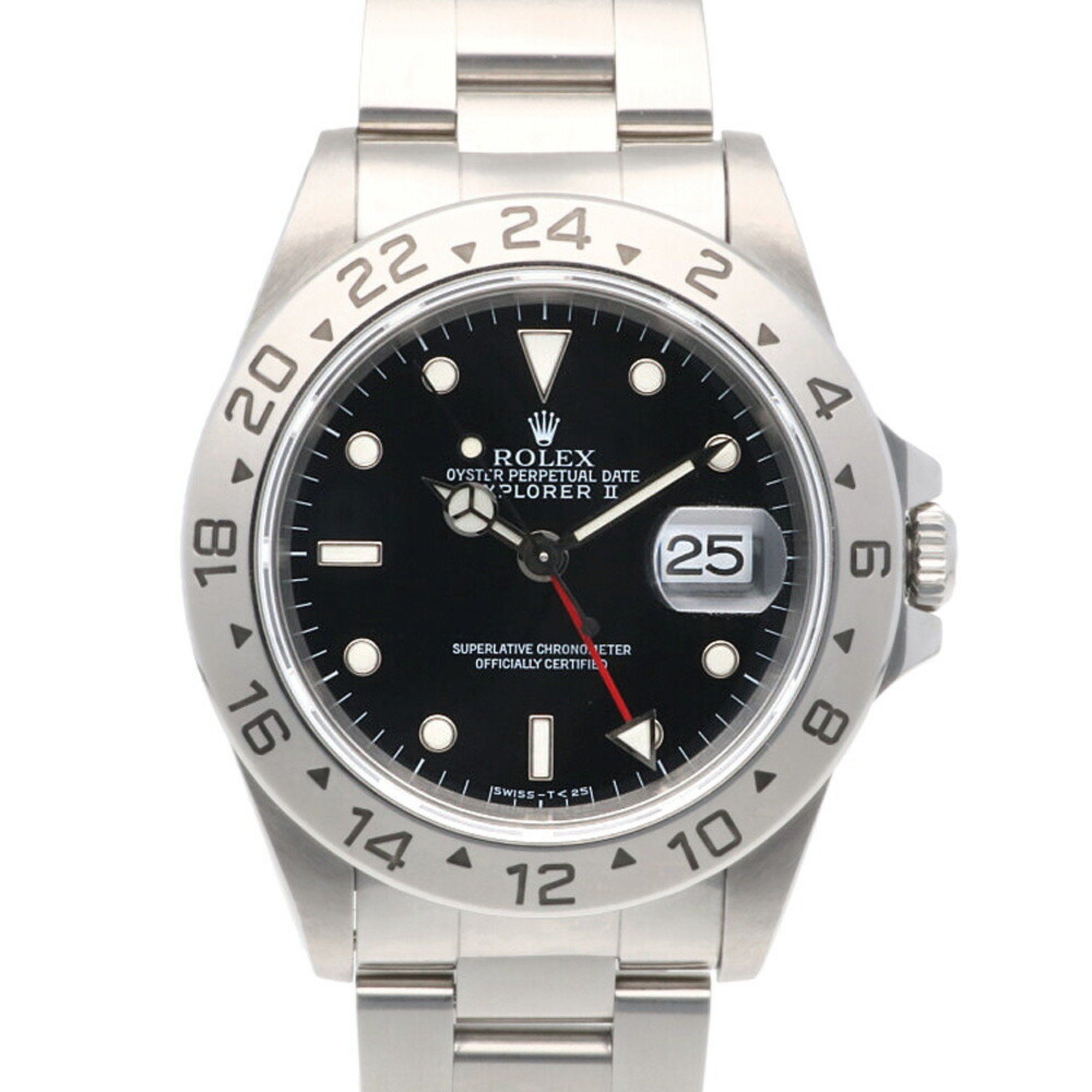 Rolex Explorer 2 Oyster Perpetual Watch Stainless Steel 16570 Automatic Men's ROLEX W Number 1994-19