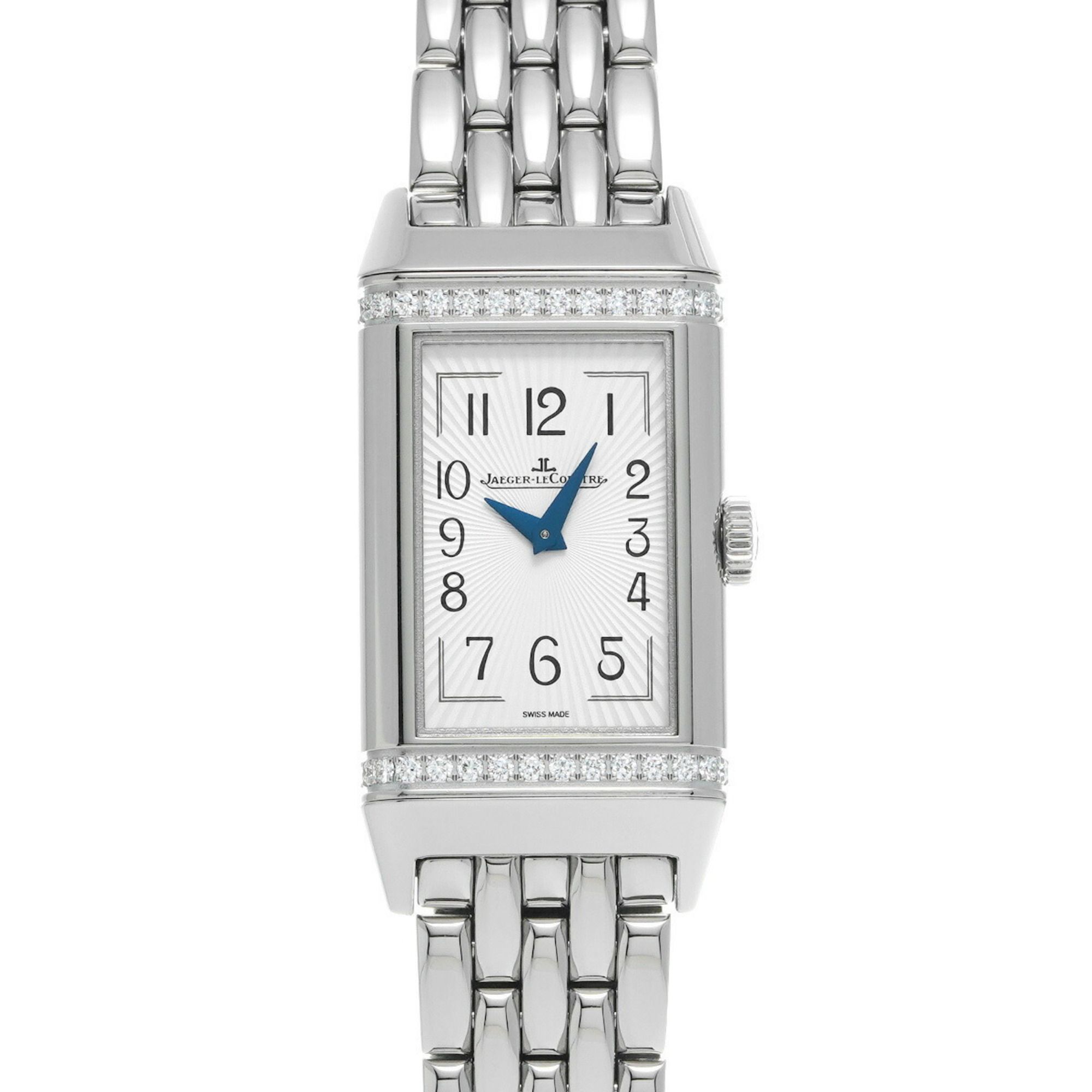 Jaeger-LeCoultre Reverso One Duet Q3348120 Silver/Blue Boys Watch Manual Winding