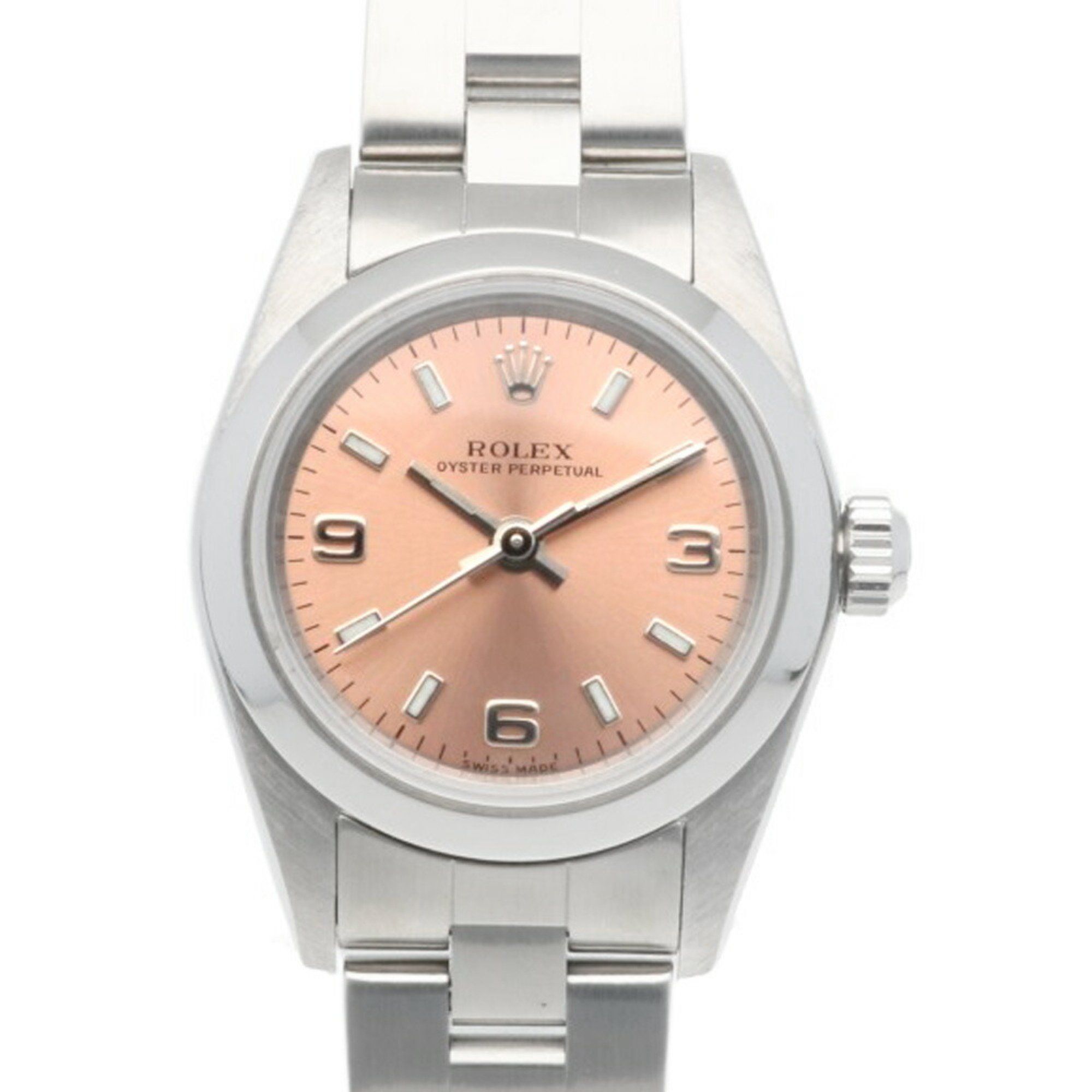 Rolex Oyster Perpetual Watch Stainless Steel 76080 Automatic Ladies ROLEX A Series 1988-1989 Model