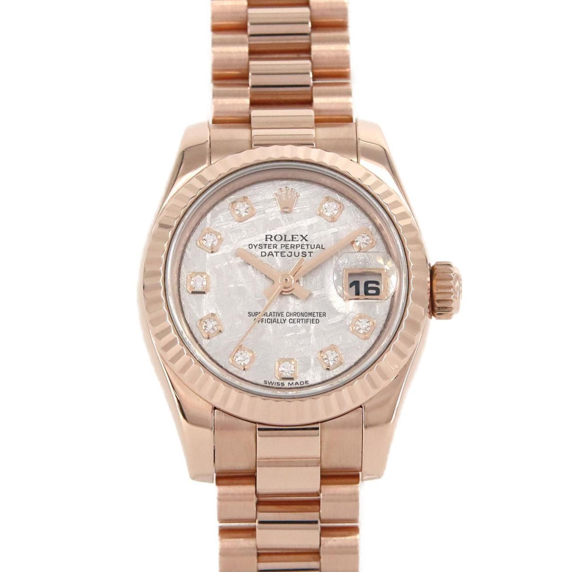 Rolex Datejust 179175FG PG/RG Wristwatch Automatic Random Number