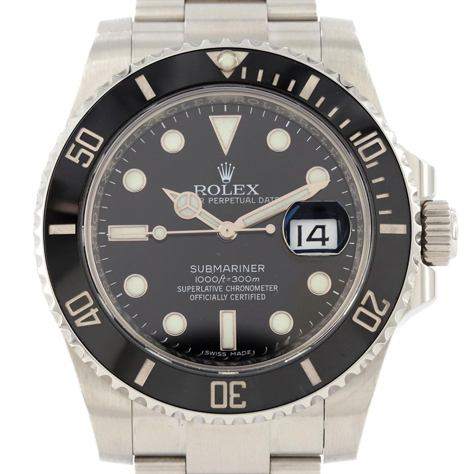 Rolex Submariner Date 116610LN SS Wristwatch Automatic Random Number