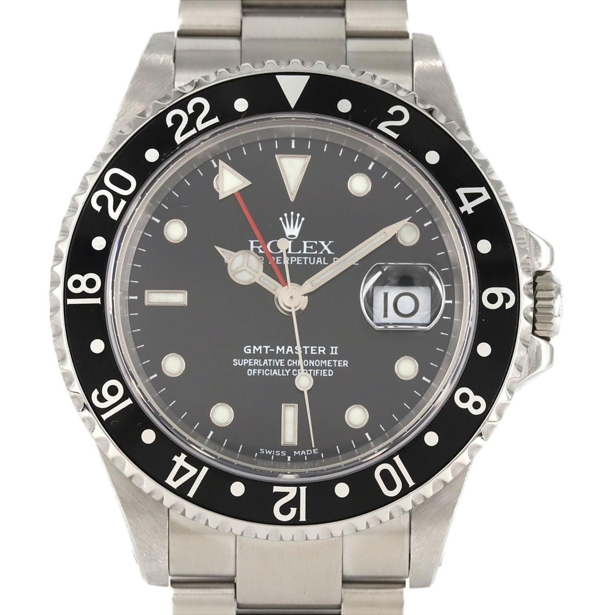 Rolex GMT Master 16710 SS Automatic Watch A Series