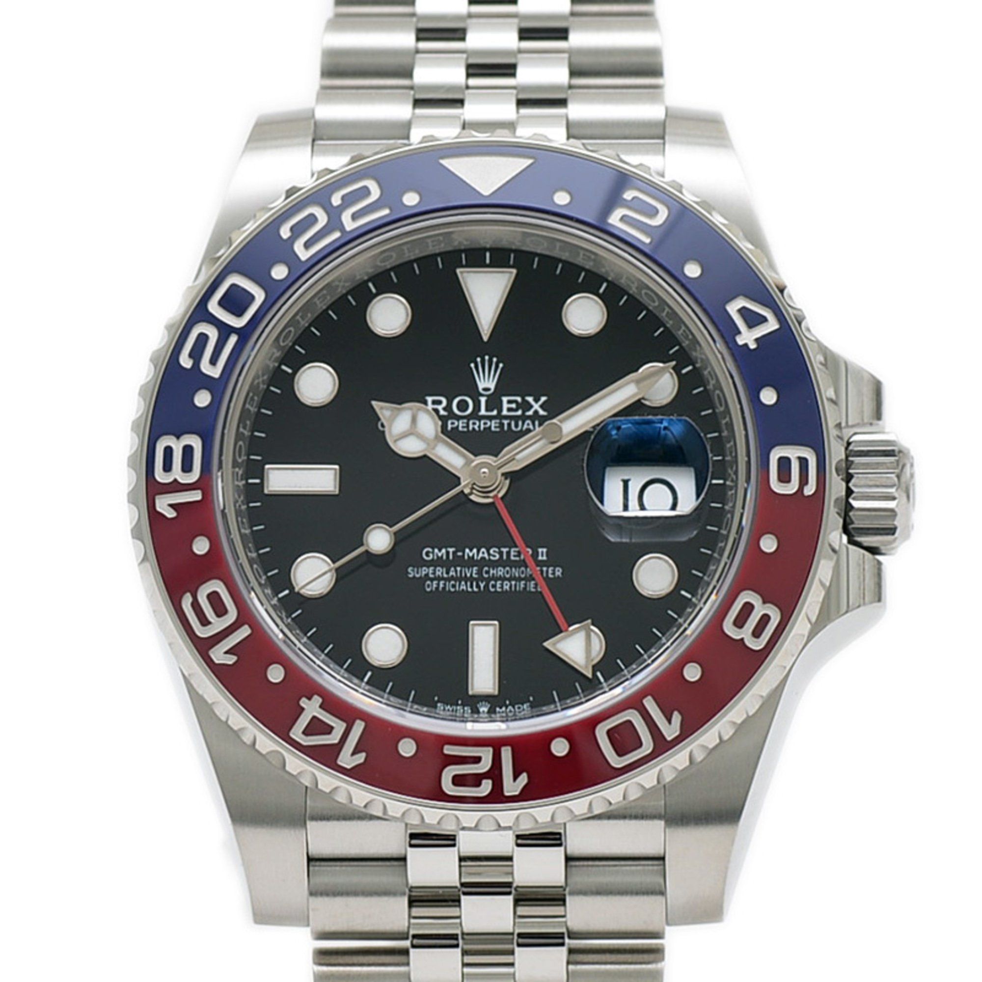 Rolex GMT Master II Jubilee Bracelet Watch 126710BLRO Automatic Random Men's