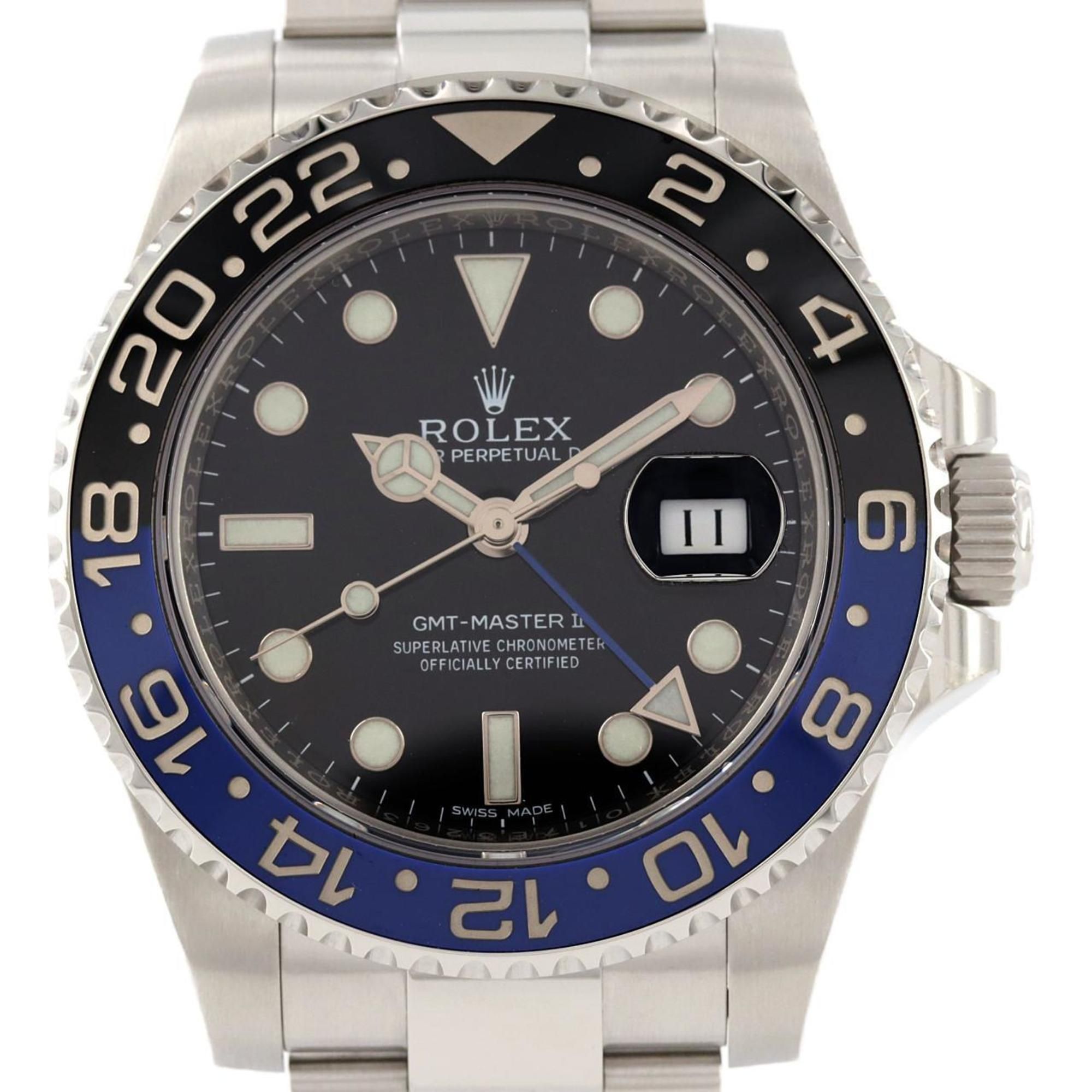 Rolex GMT Master 116710BLNR SS Wristwatch Automatic Random Number