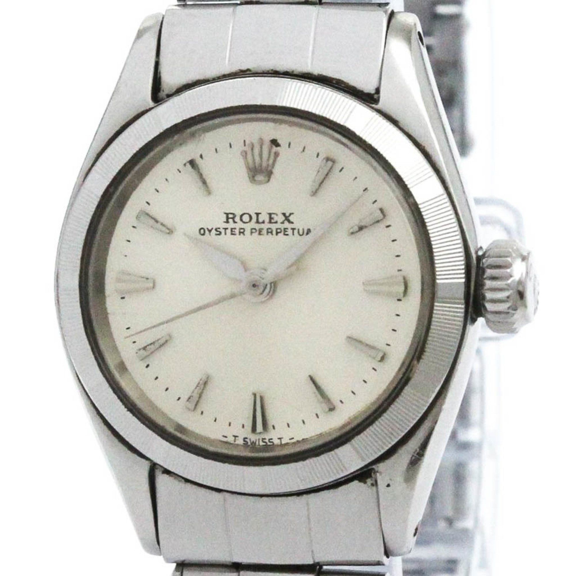 Vintage ROLEX Oyster Perpetual 6623 Steel Automatic Ladies Watch