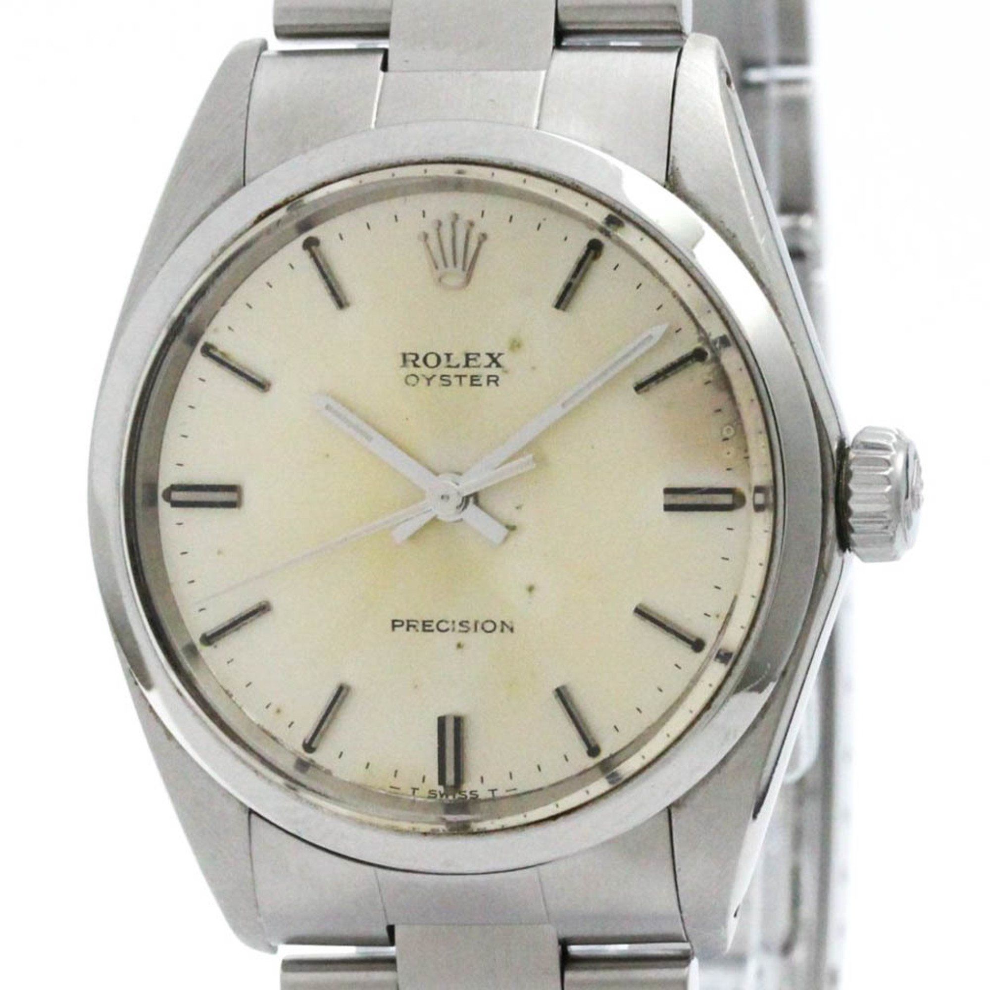 Vintage ROLEX Oyster Royal 6426 Steel Hand-winding Mens Watch 6426