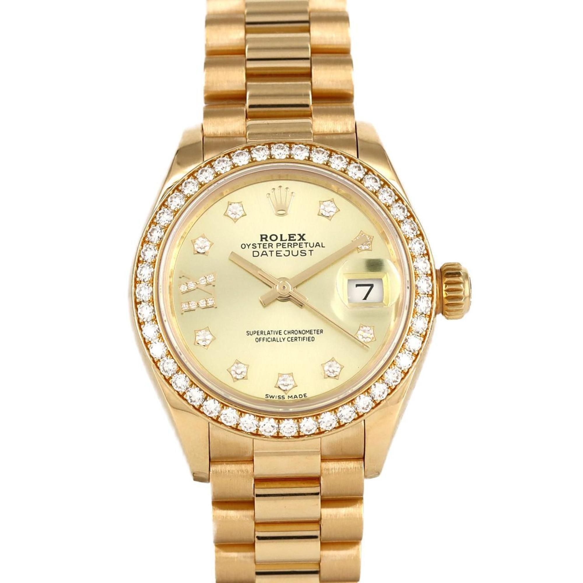 Rolex Datejust 279138RBR YG Watch Automatic Random Number