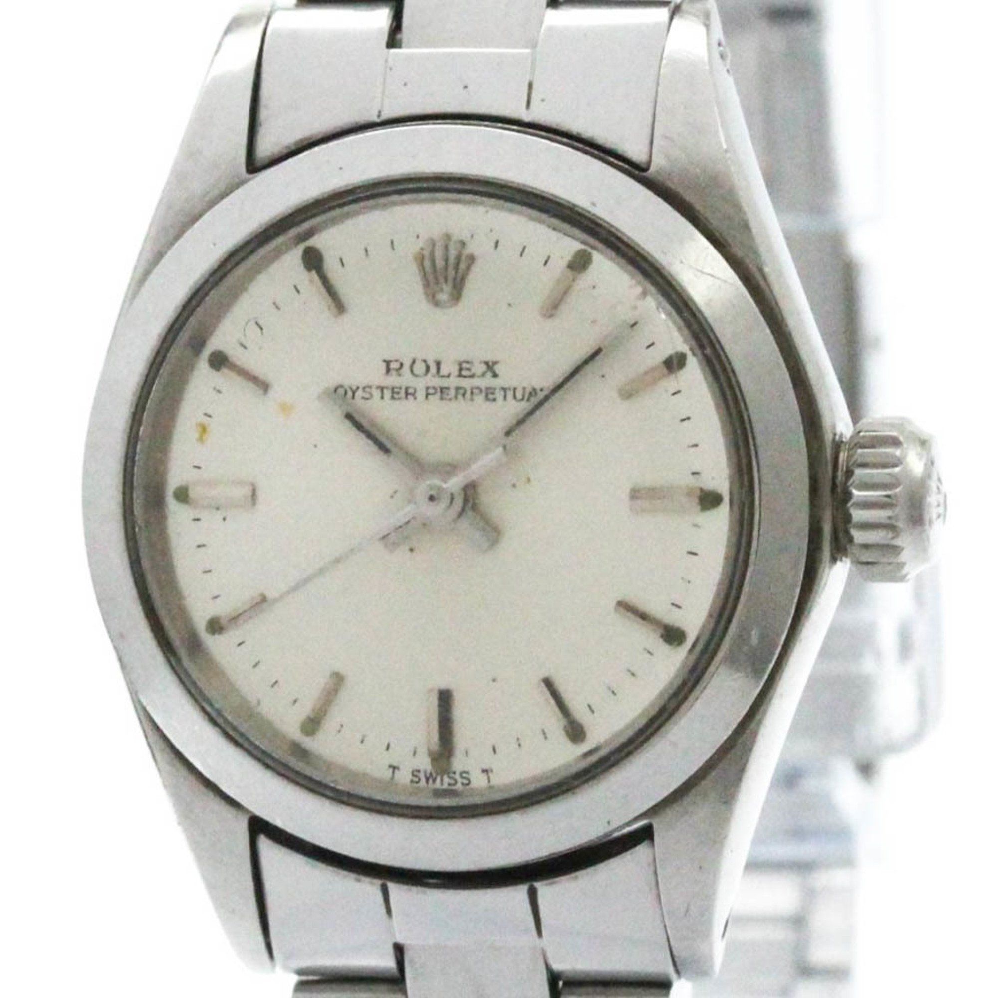 Vintage ROLEX Oyster Perpetual 6618 Steel Automatic Ladies Watch