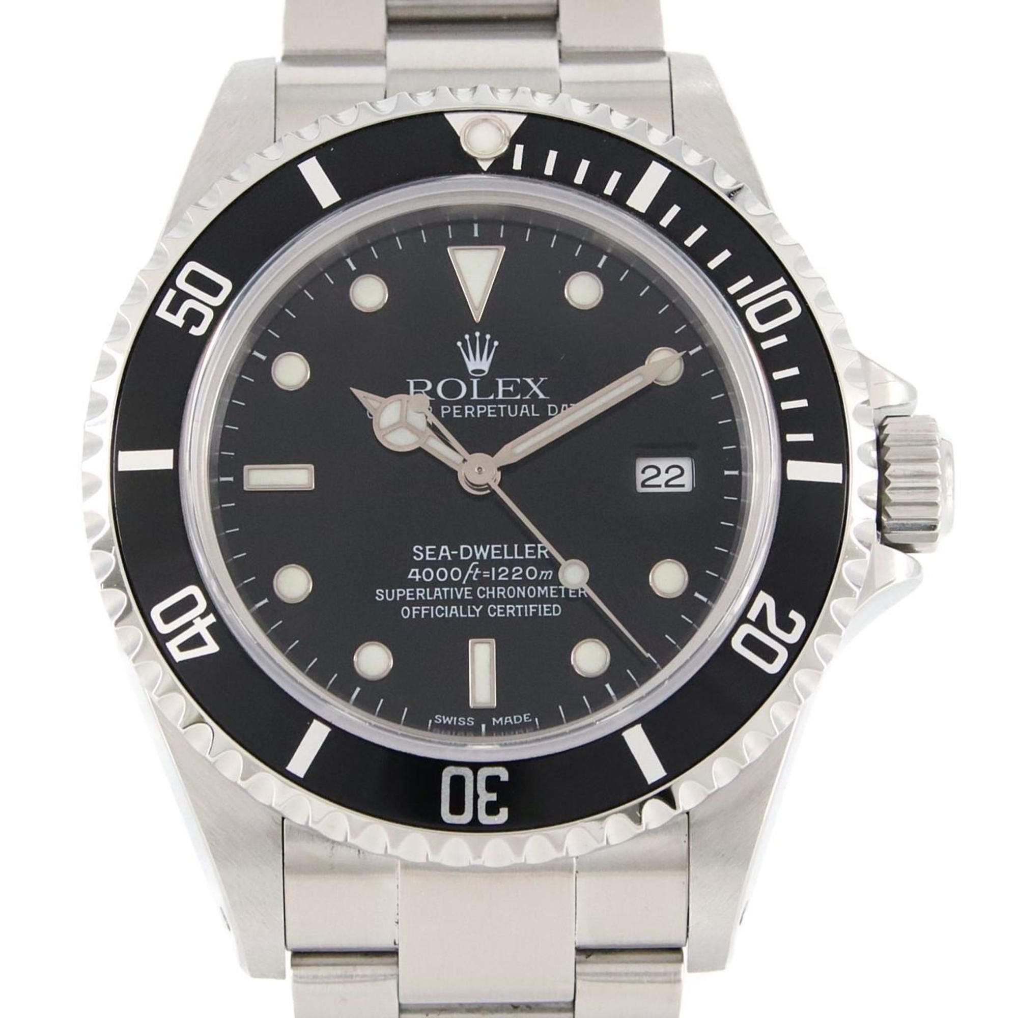 Rolex Sea-Dweller 16600 SS Wristwatch Automatic Y-Serial