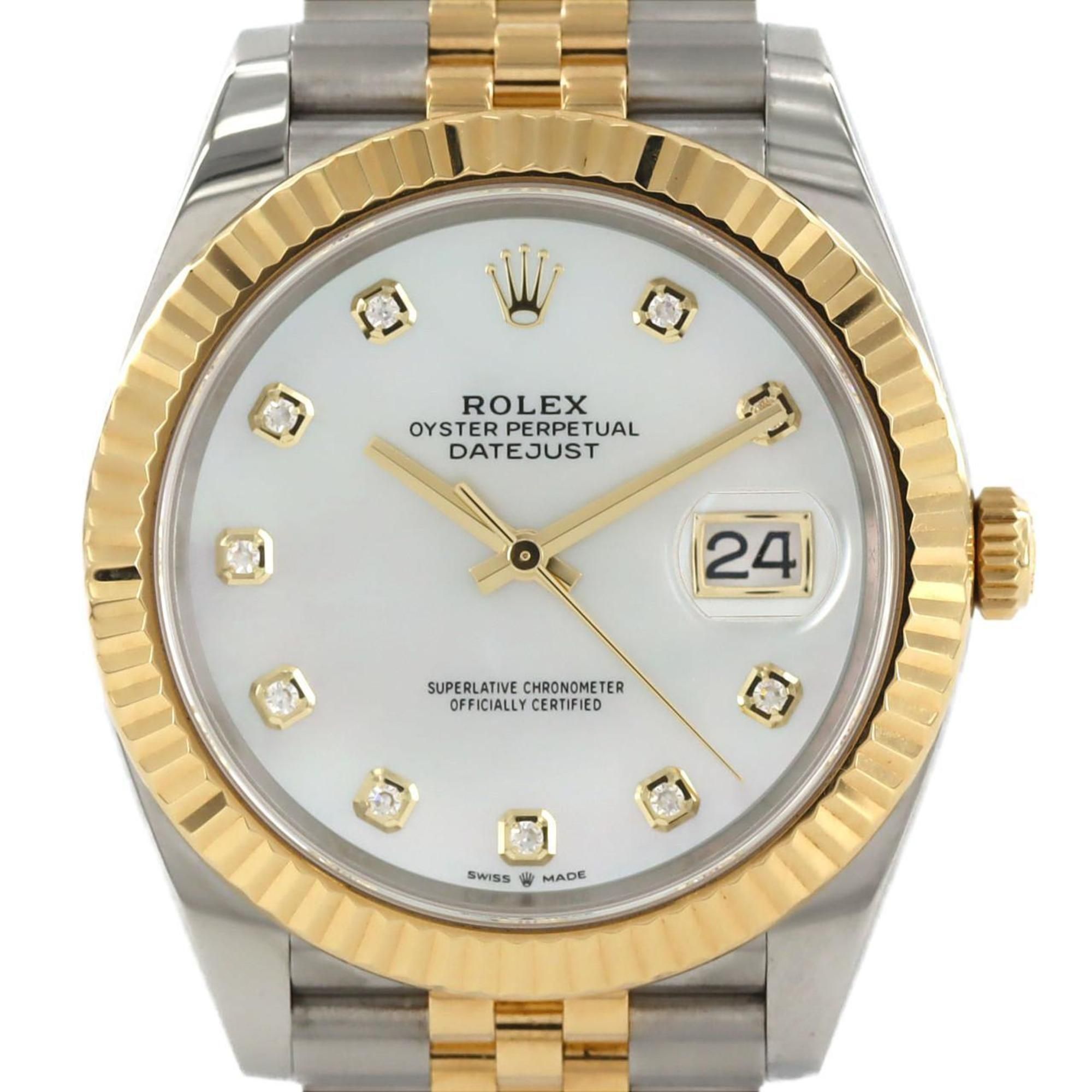 Rolex Datejust 126333NG SSxYG Wristwatch Automatic Random Number