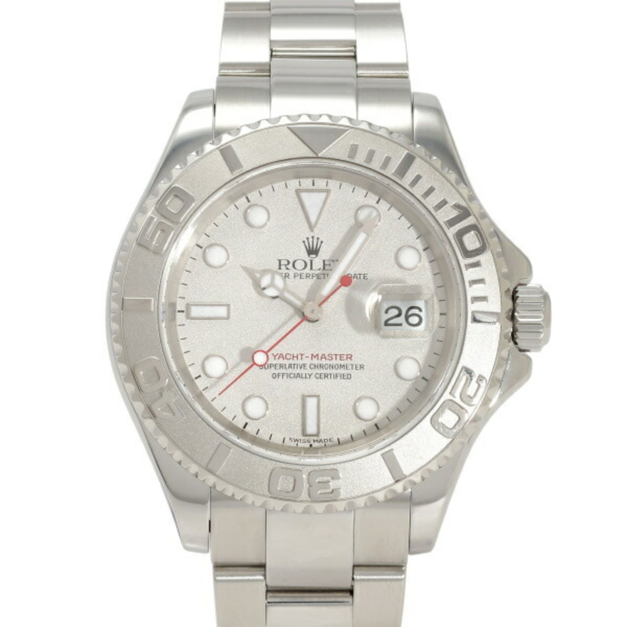 ROLEX Yacht-Master 40 16622 Rolesium Dial Watch Men's __