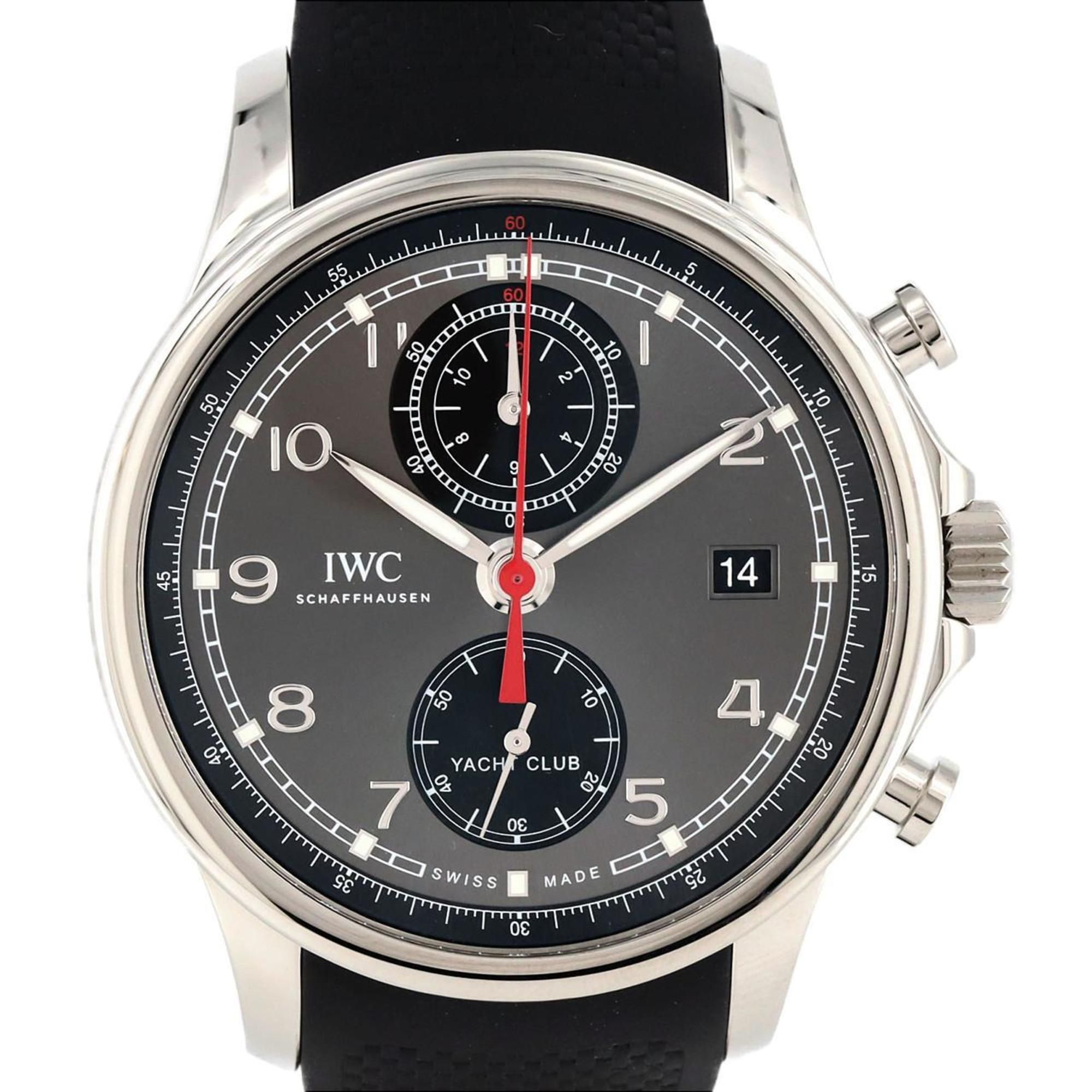 IWC Portuguese Yacht Club Chronograph IW390503 SS Wristwatch Automatic