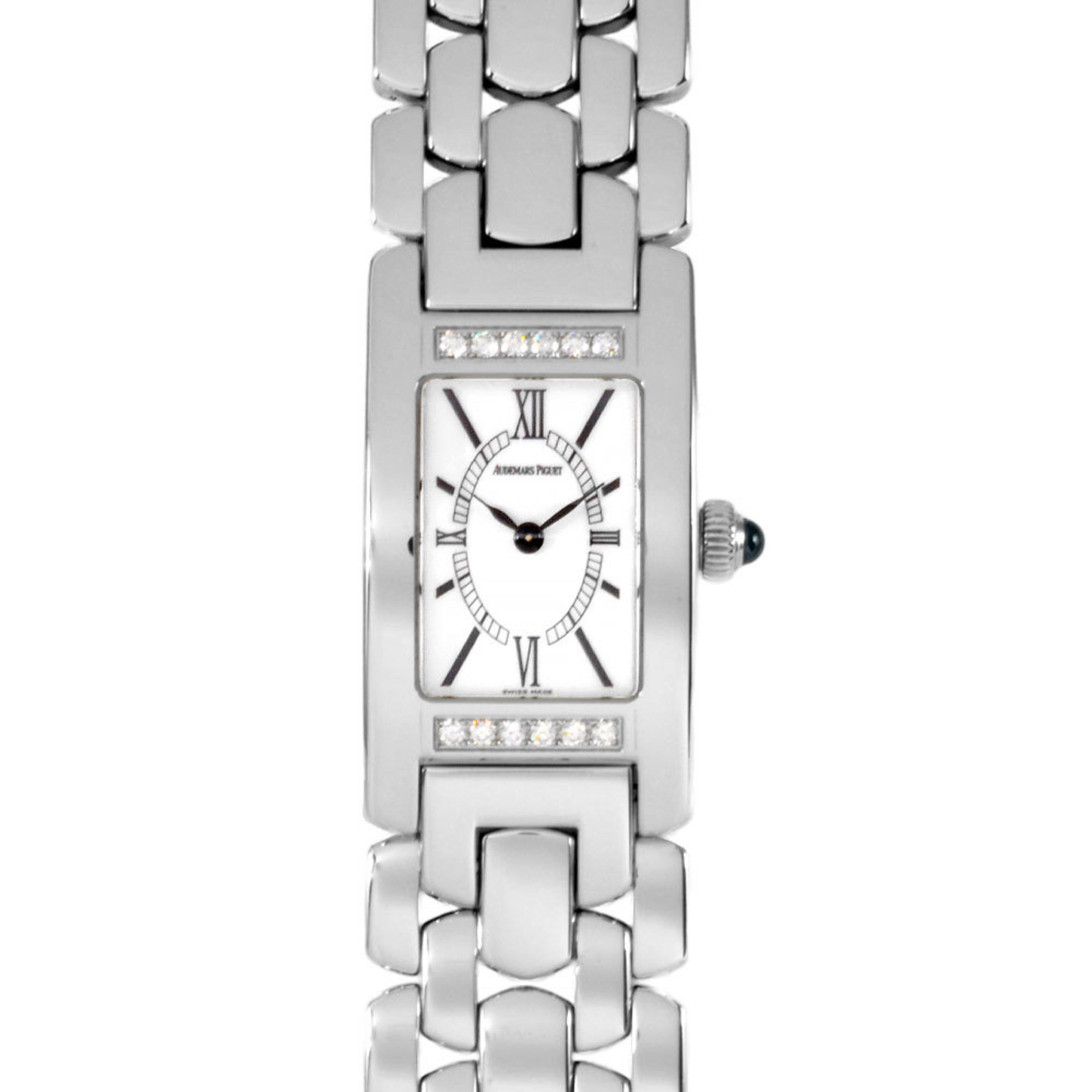 Audemars Piguet AUDEMARS PIGUET 67259ST.Z.1156ST.01 Promesse E Series Wristwatch Quartz White Dial D