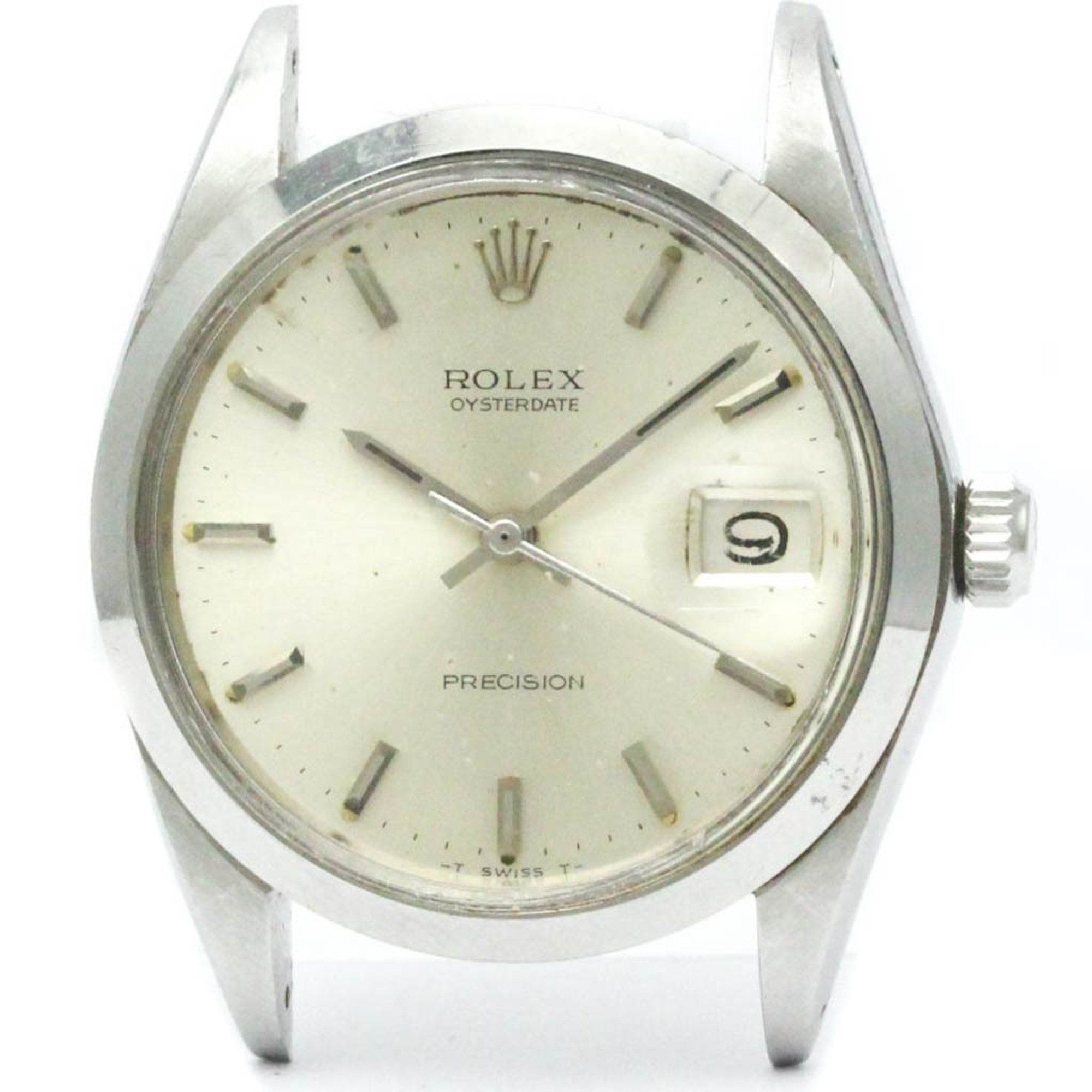 Vintage ROLEX Oyster Date Precision 6694 Hand-winding Watch Head Only