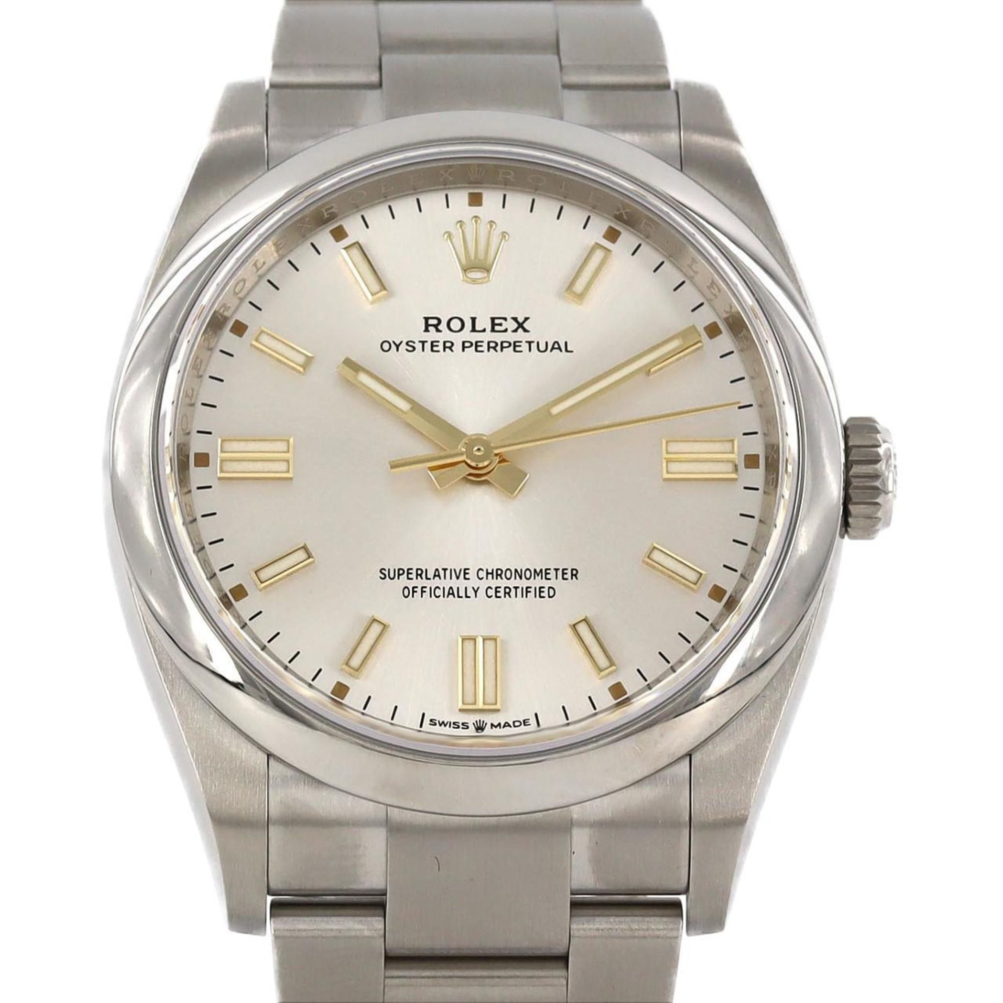 Rolex Oyster Perpetual 126000 SS Wristwatch Automatic Random Number