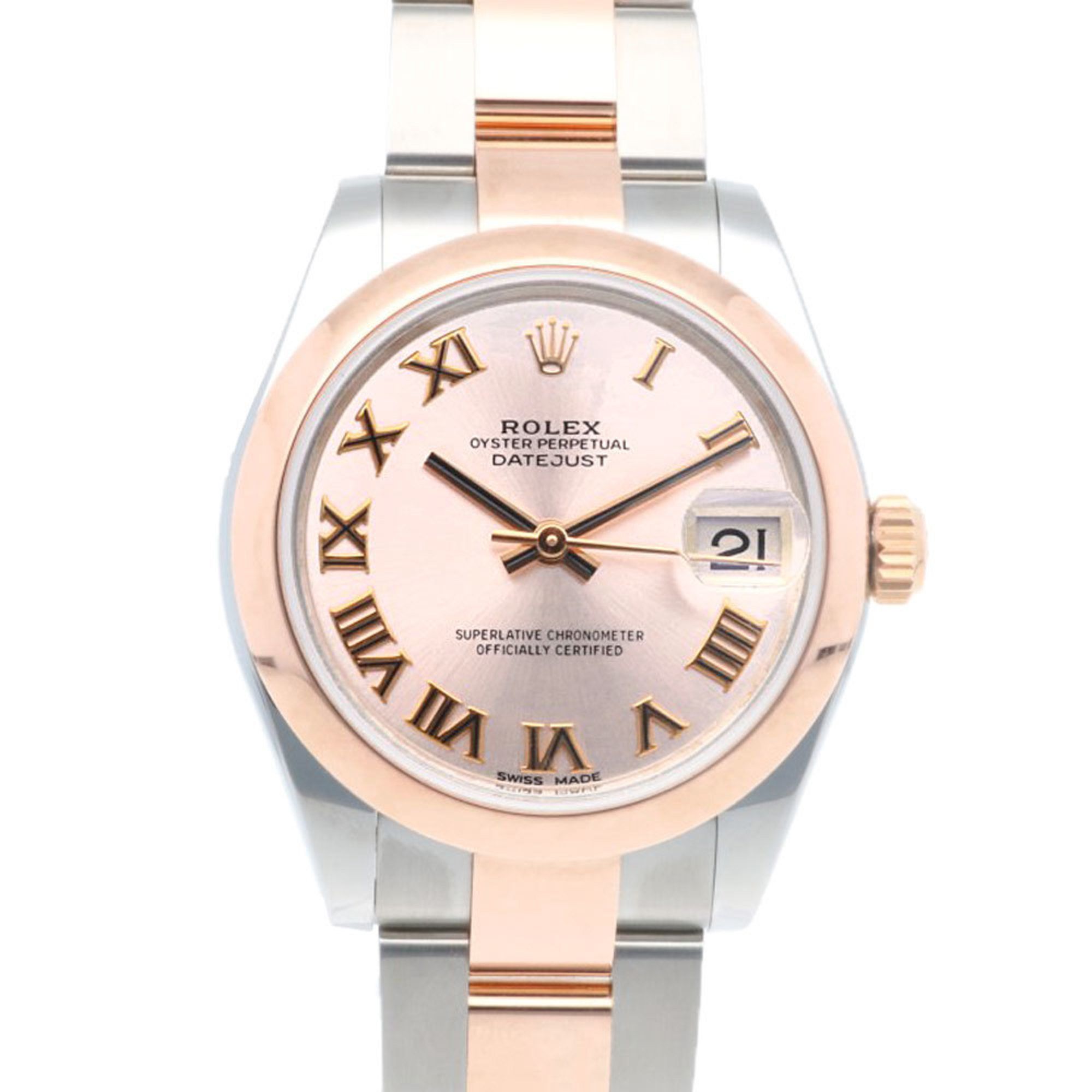 Rolex Datejust Oyster Perpetual Watch Stainless Steel 178241 Automatic Unisex ROLEX Random Roman Num