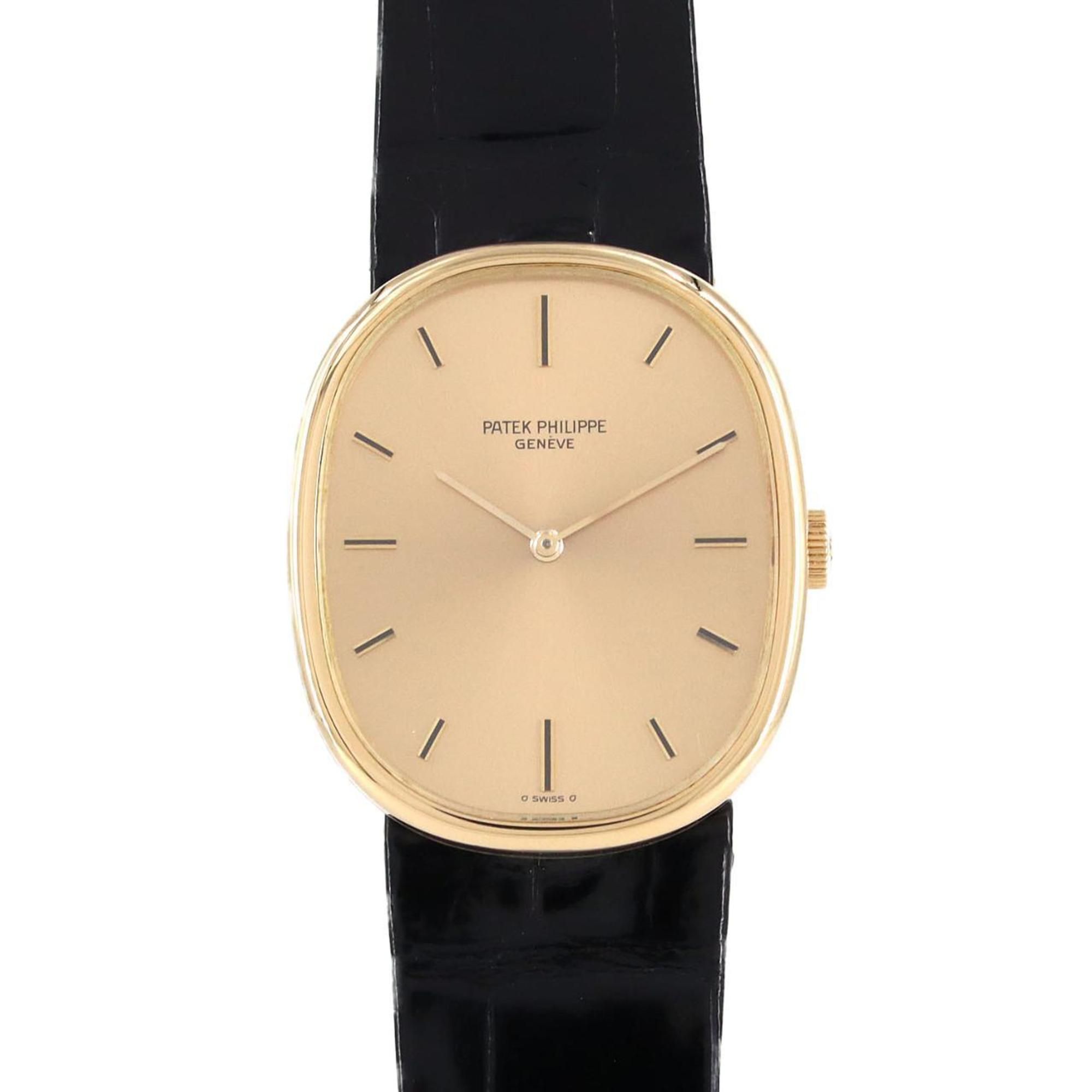 Patek Philippe Golden Ellipse YG 3848J Watch Manual Winding