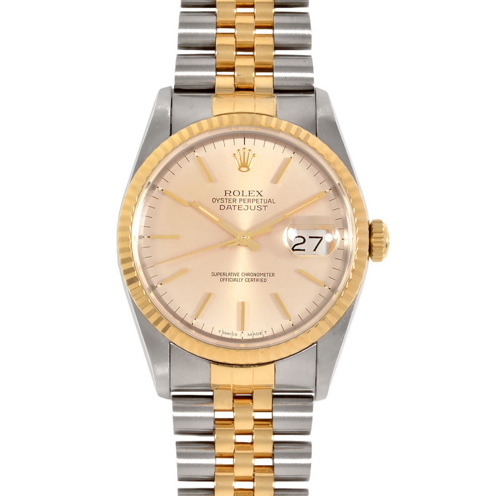 Rolex ROLEX 16233 Datejust X-series Watch Automatic SS x YG Men's ITCH7XHH083K