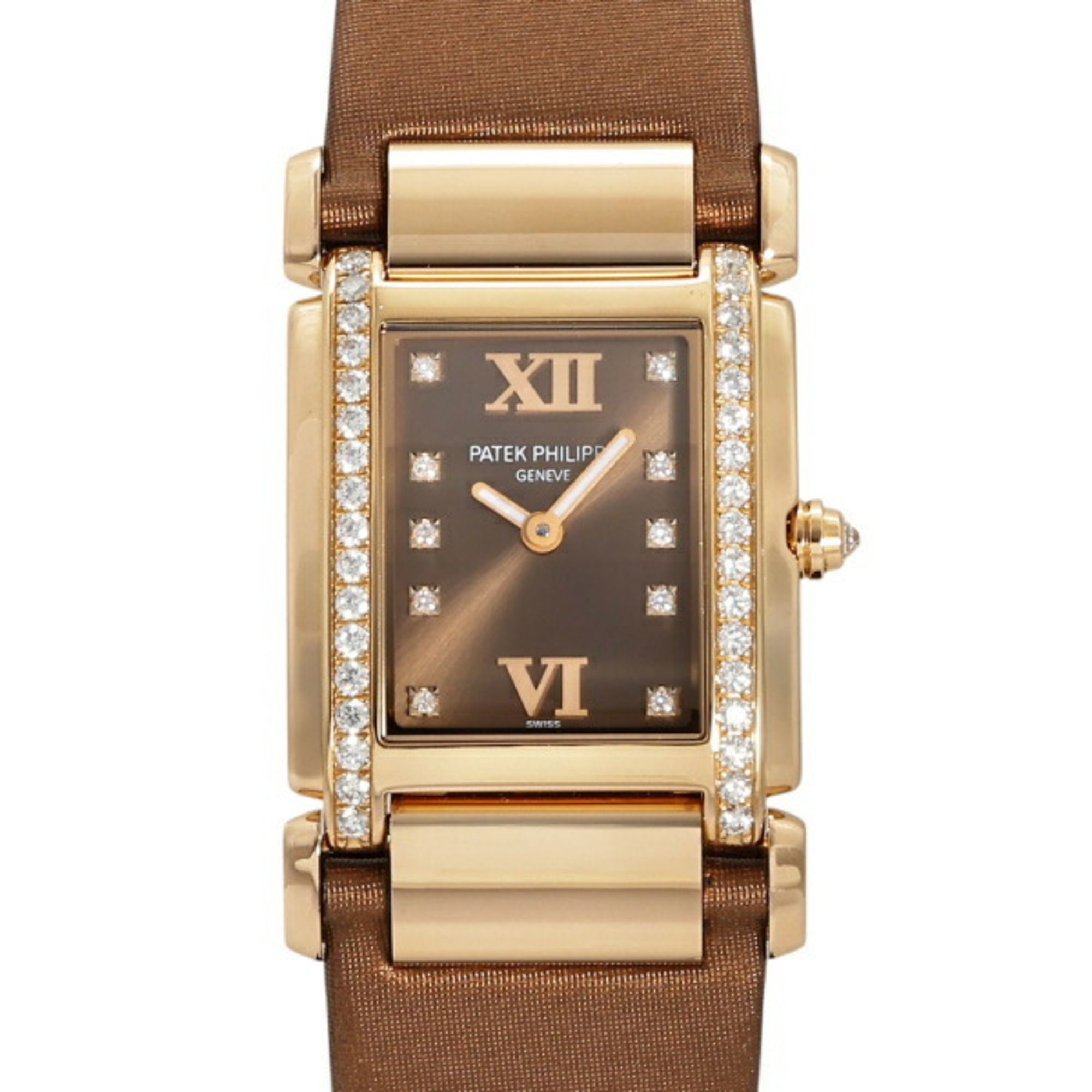 Patek Philippe Twenty4 4920R-001 Brown Dial Ladies Watch __