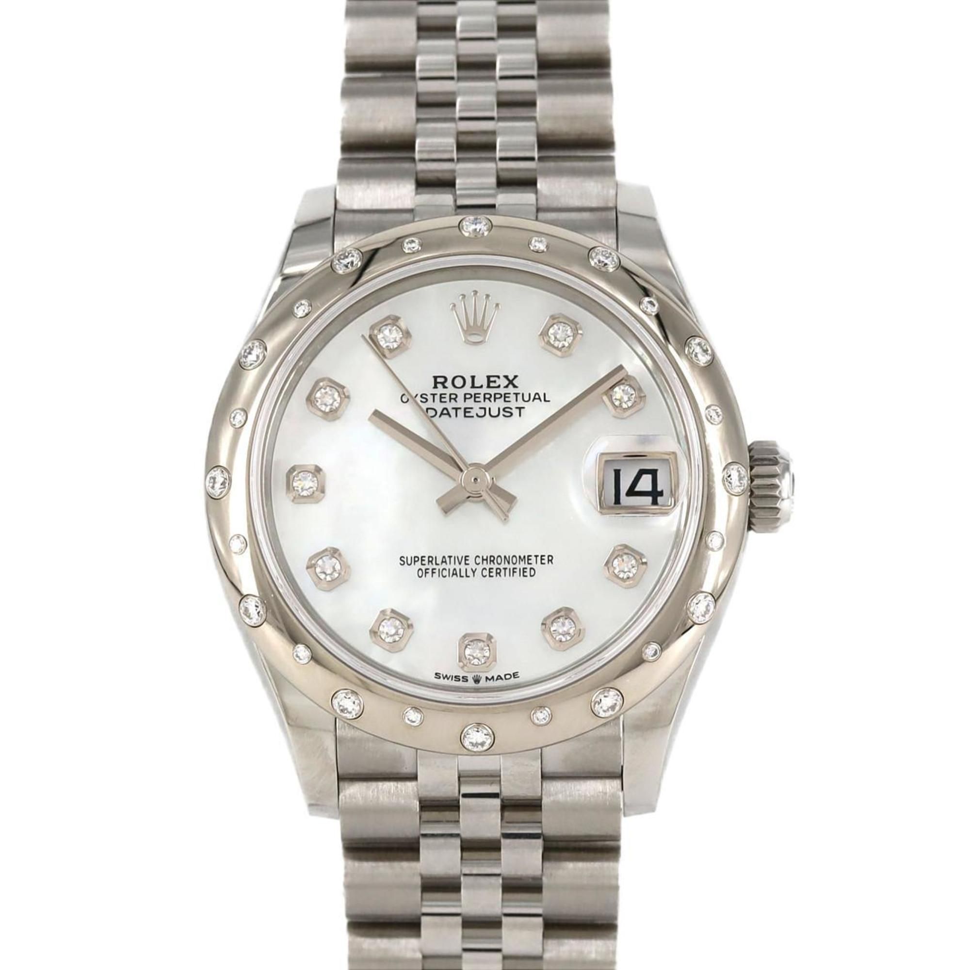 Rolex Datejust 278344RBR SSxWG Watch Automatic Winding Random Number