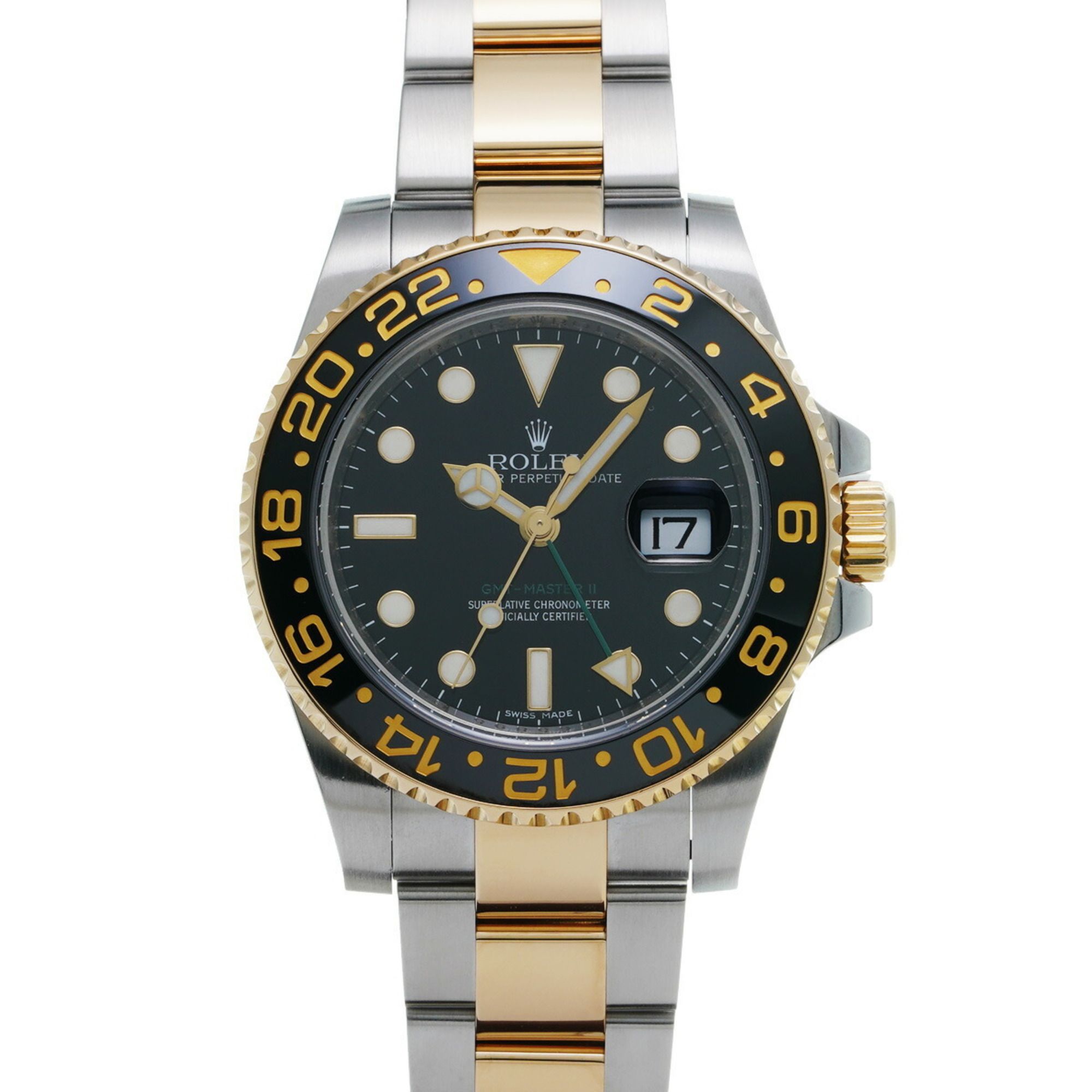Rolex GMT Master II Stick Dial 116713LN V-Serial (Manufactured around 2009) Black Men's Watch Automa