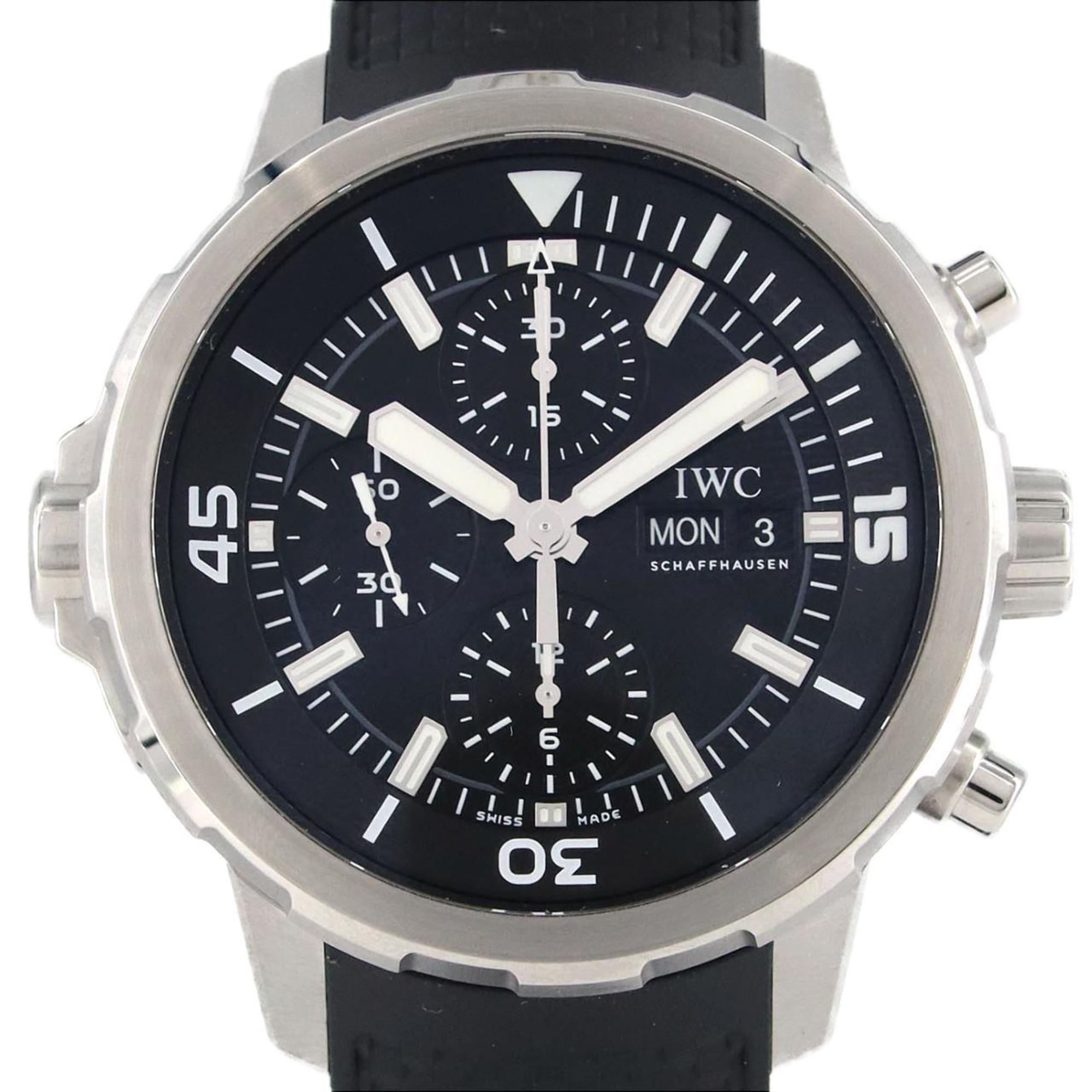 IWC Aquatimer Chronograph IW376803 SS Wristwatch Automatic