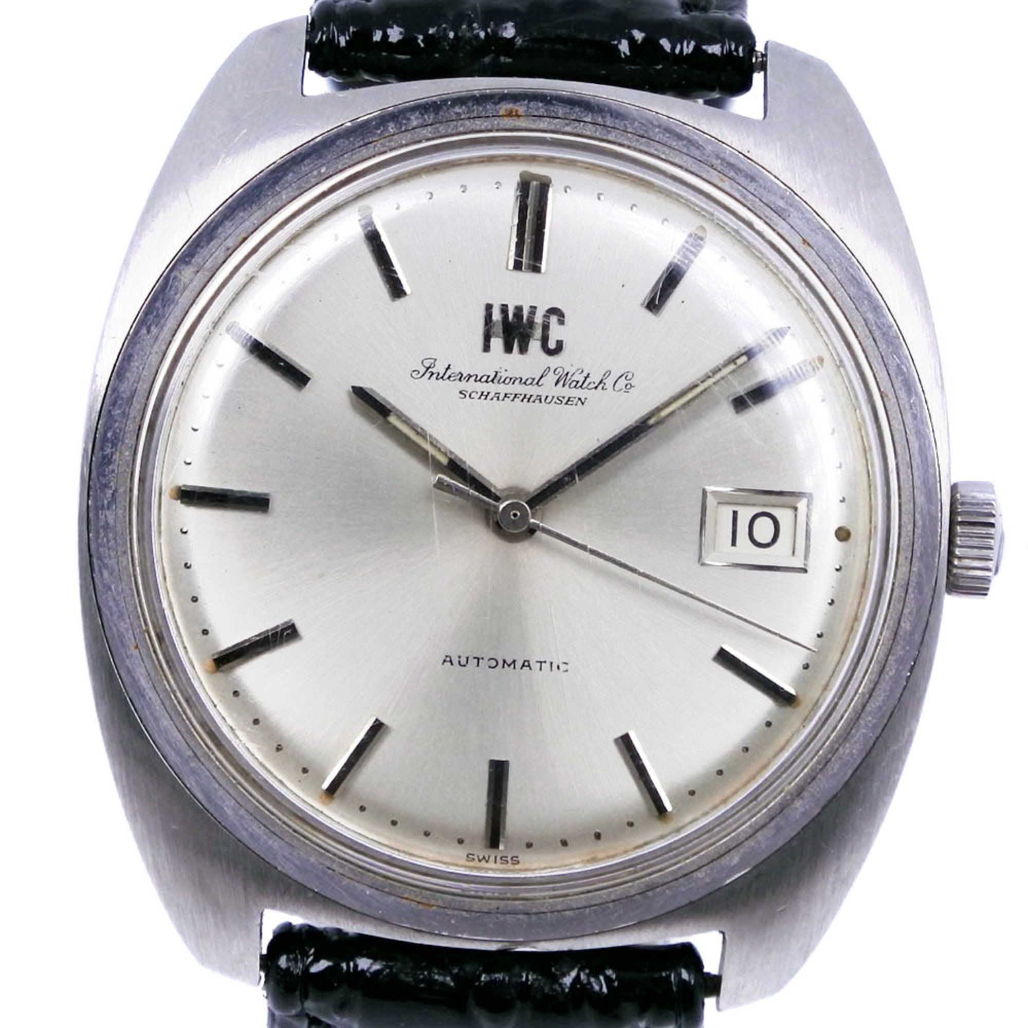 IWC Old Inter cal.8541B R819AD Stainless Steel Silver Automatic Men's Dial Watch