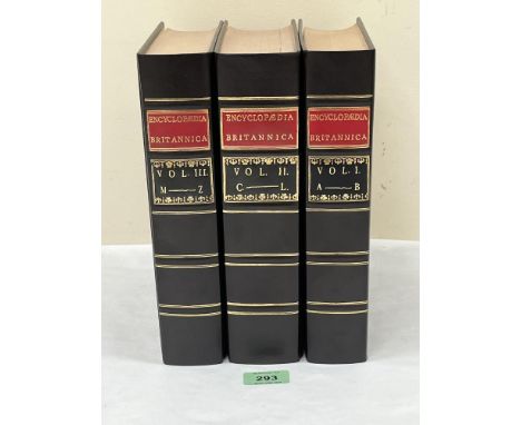 Encyclopaedia Britannica. A facsimile reprint of the 1771 first edition in three volumes.