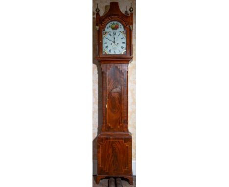 *** To be collected from Hansons Bishton Hall, Wolseley Bridge, Stafford, ST17 0XN***W Ferrier of Hull, eight day longcase cl