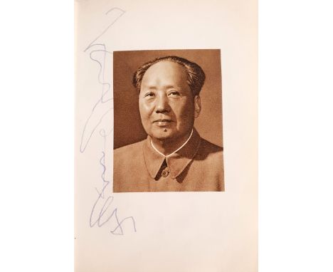 MAO ZEDONG. 1893-1976.Very rare copy of 'Worte Des Vorsitzenden Mao Tse-Tung' (Quotations from Chairman Mao Tse-Tung - also k