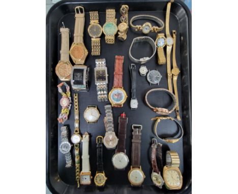 SELECTION OF VINTAGE LADIES AND GENTLEMEN'S WRISTWATCHESincluding Solo, Olma, Zenith, Accurist, Timex, Sekonda, Certina, and 
