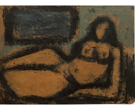 
	
		Marjorie Bloch
		Venus Resting, 2020/2021
		Wax/Oil on Paper
		Signed verso
		10 x 15cm (3¾ x 5¾ in.)Marjorie Bloch was 