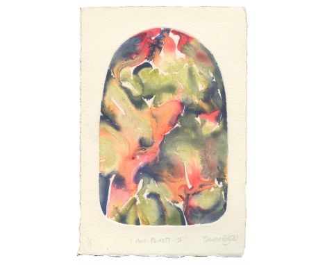 
	
		Tamsin Relly
		I Am Plant II, 2021
		Water-Based Monotype on Somerset 300gsm Paper
		Signed verso
		15 x 10cm (5¾ x 3¾ i