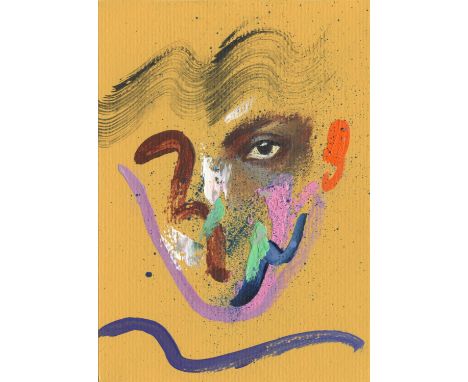 
	
		Loribelle Spirovski
		Homme 259, 2020
		Oil and Acrylic on Paper
		Signed verso
		15 x 10cm (5¾ x 3¾ in.)
		
		"Loribell