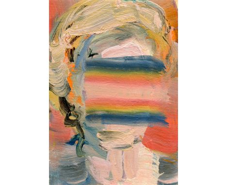 
	
		Diana Copperwhite
		Edna, 2021
		Oil on Card
		Signed verso
		15 x 10cm (5¾ x 3¾ in.)
		
		Diana Copperwhite, lives and 