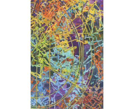 
	
		Cheryl Goldsleger
		Engulf, 2021
		Watercolour on Yupo Paper
		Signed verso
		15 x 10cm (5¾ x 3¾ in.)
		
		"My paintings