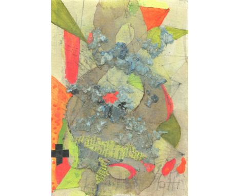 
	
		Karin Bruckner
		Smithereens, 2020
		Mixed Media on Paper
		Signed verso
		15 x 10cm (5¾ x 3¾ in.)
		
		My work is proce