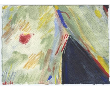 
	
		Hannah Tilson
		Life Painting Landscape 2, 2021
		Homemade Paint with Pigment on Paper
		Signed verso
		10 x 15cm (3¾ x 