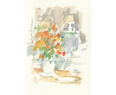 
	
		Susan Ryder
		Drawing Room Flowers, 2021
		Watercolour on Paper
		Signed verso
		15 x 10cm (5¾ x 3¾ in.)
		
		A professi