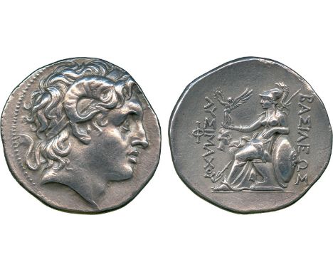 ANCIENT COINS, Greek, Kingdom of Thrace, Lysimachos (323-281 BC), Silver Tetradrachm, mint of Smyrna, struck 287/6-282/1 BC, 