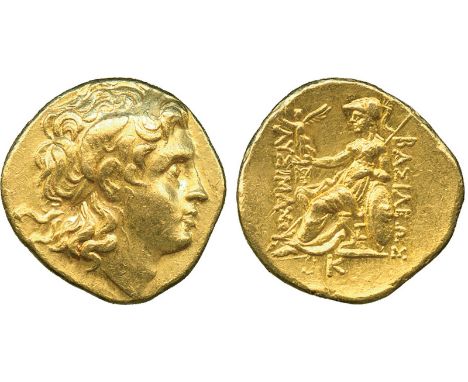 ANCIENT COINS, Greek, Kingdom of Thrace, Lysimachos (323-281 BC), Gold Stater, mint of Pella, struck c.286/5-282/1 BC, diadem